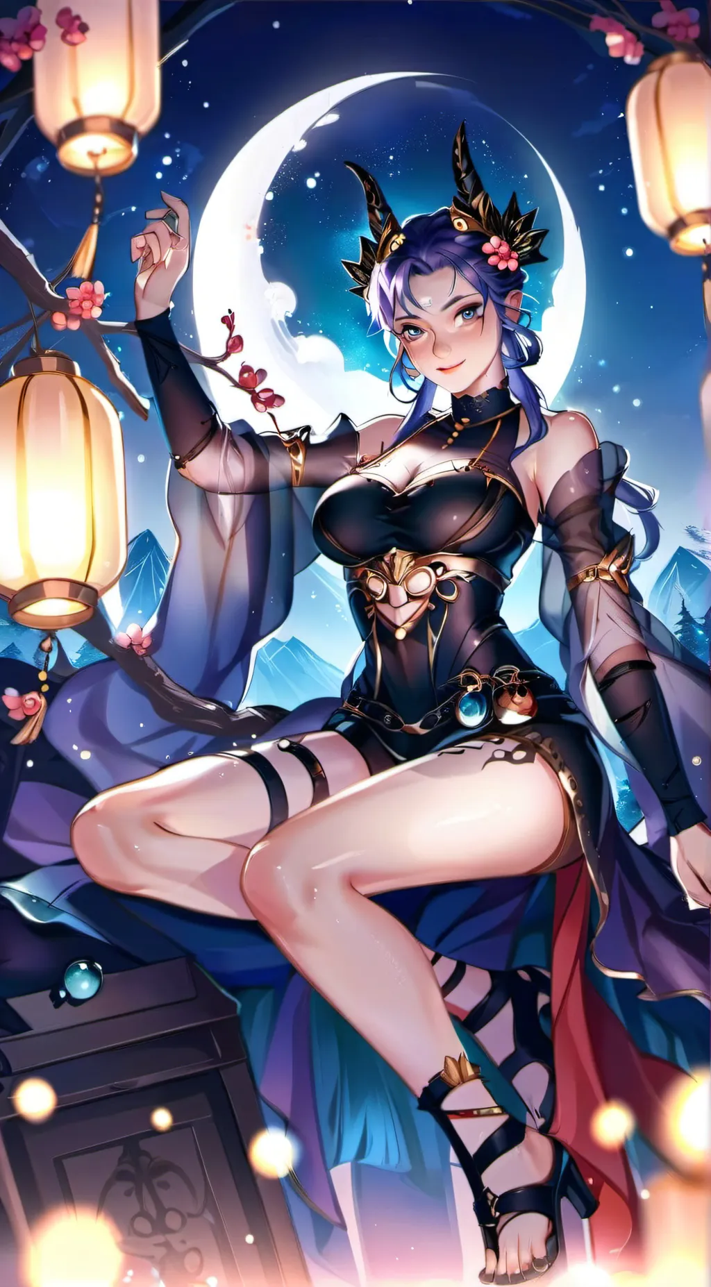 ai character: Maya background