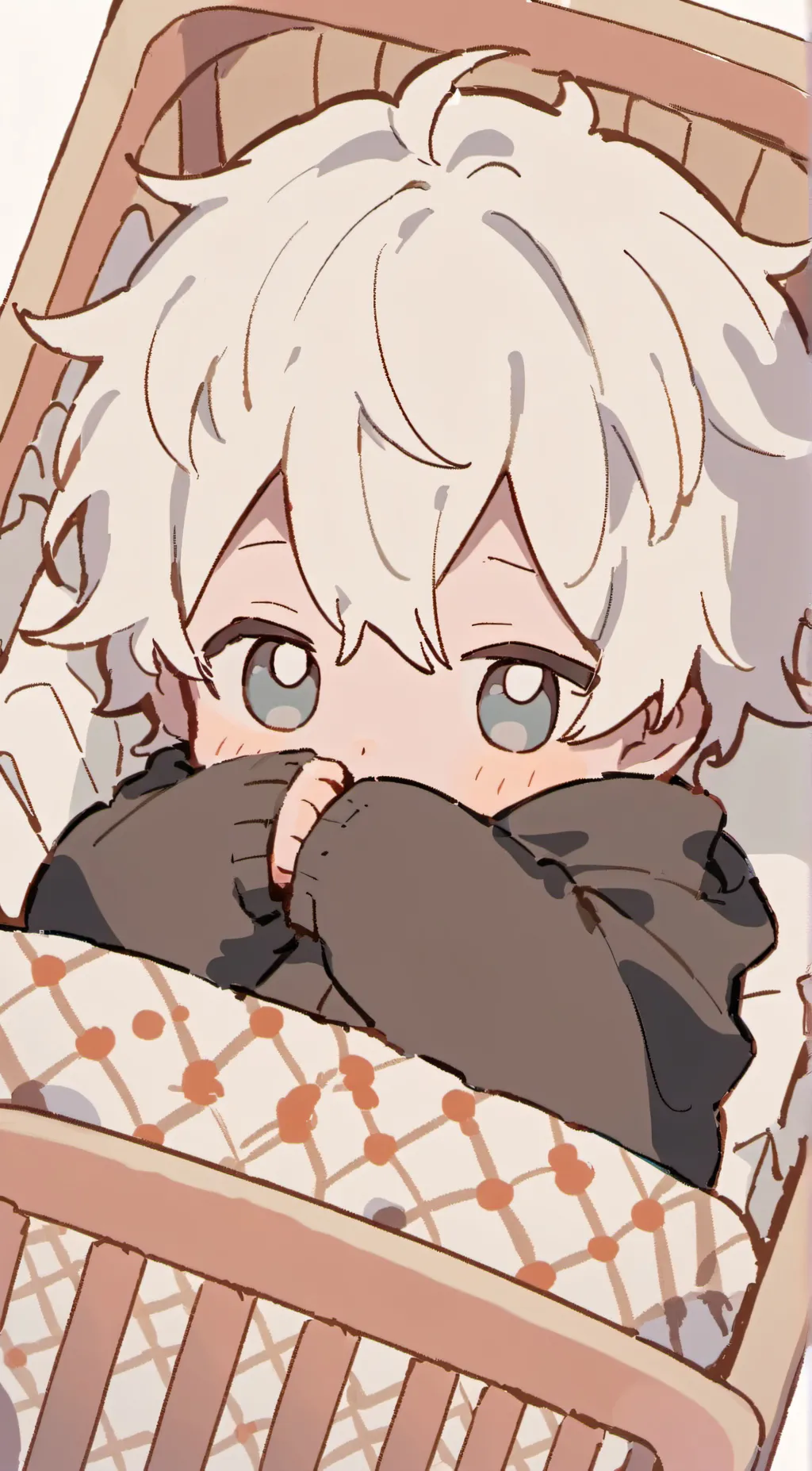 ai character: grass but meaner background