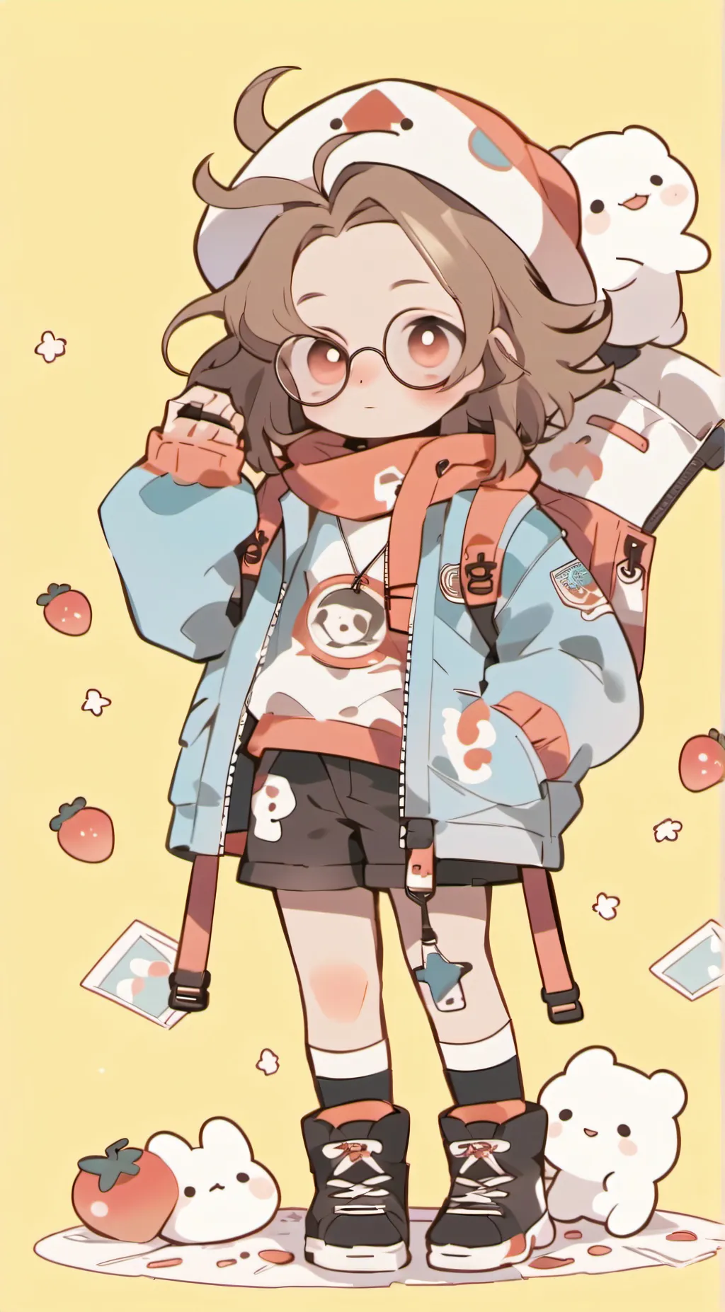 ai character: FROGGIE'-'Oliver background