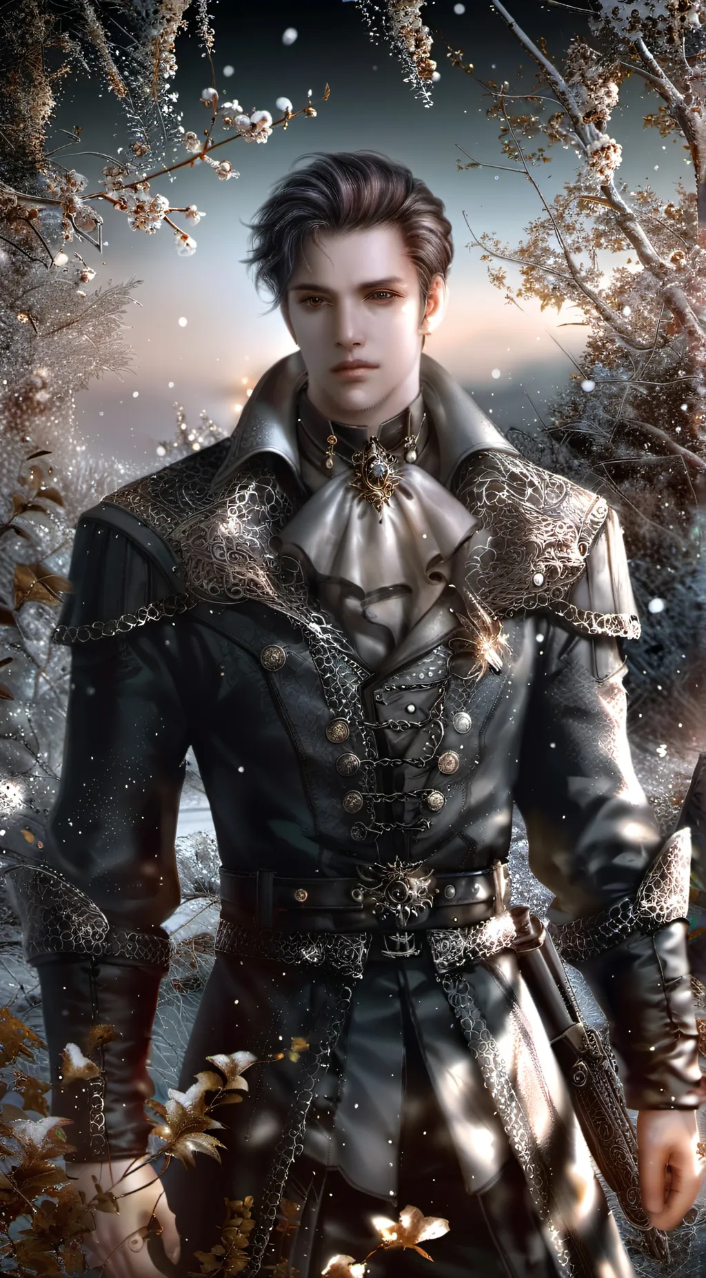 ai character: Leo background