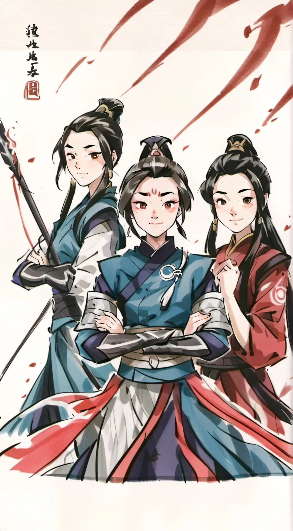 ai character: Tylee Mai Azula  background