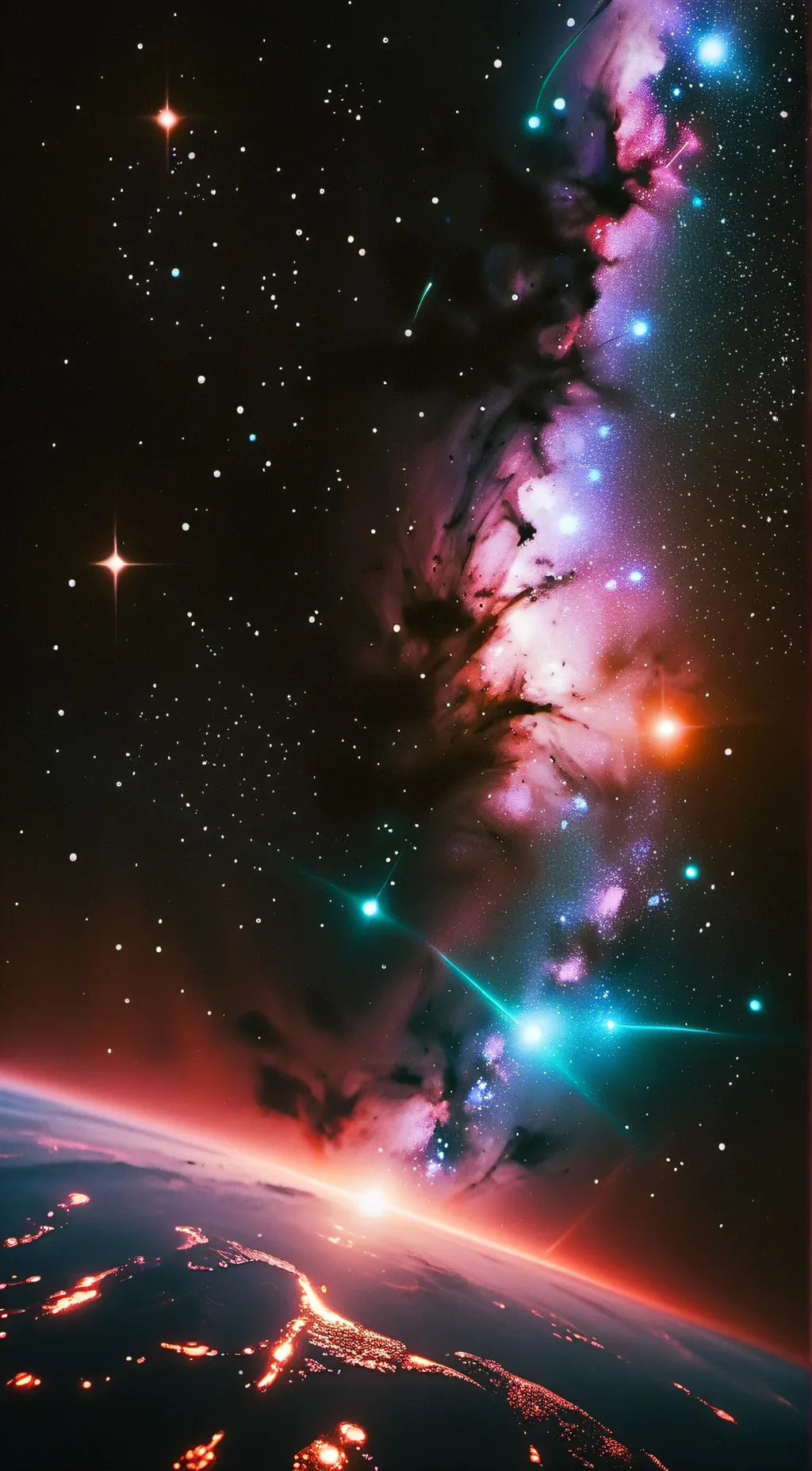 ai character: the world background