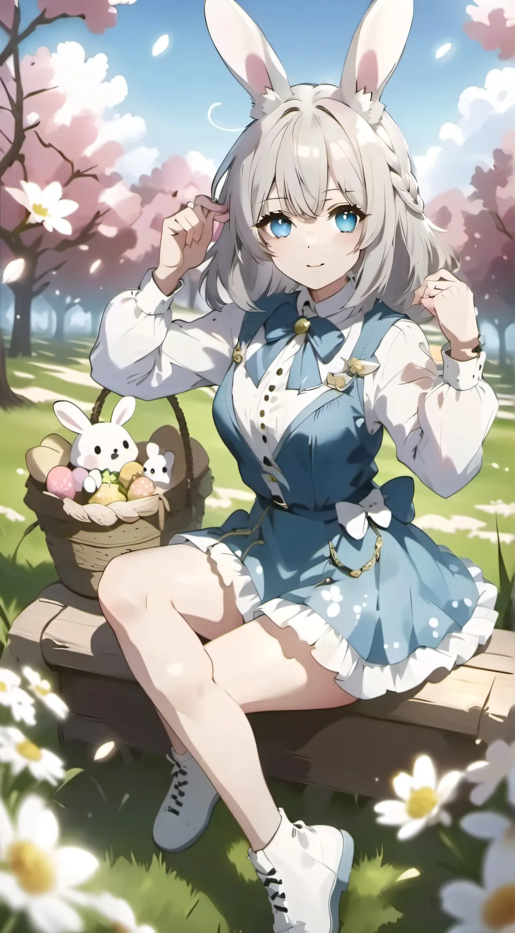 ai character: Amber  background