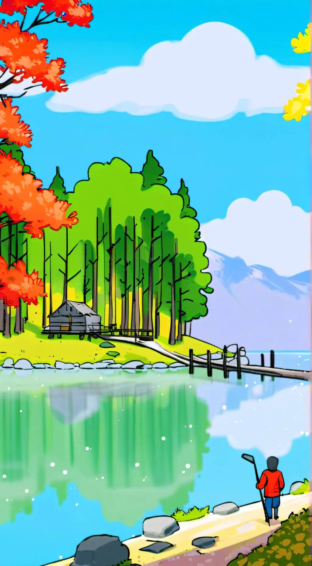 ai character: Bfdi The girls background