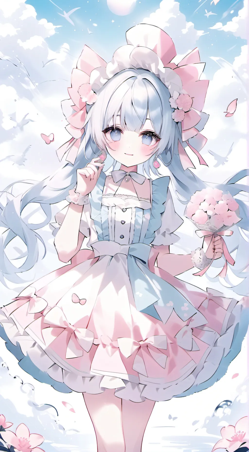 ai character: Not emo twin background