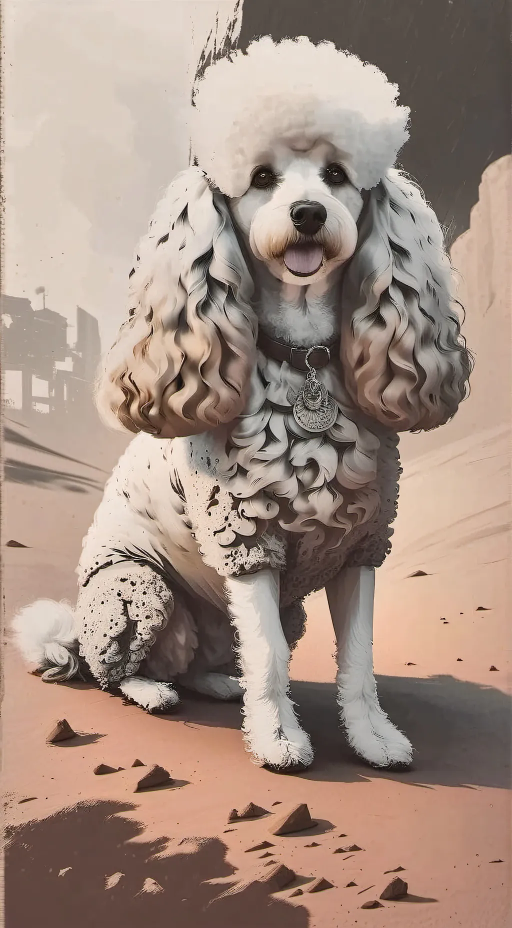 ai character: sassy  background