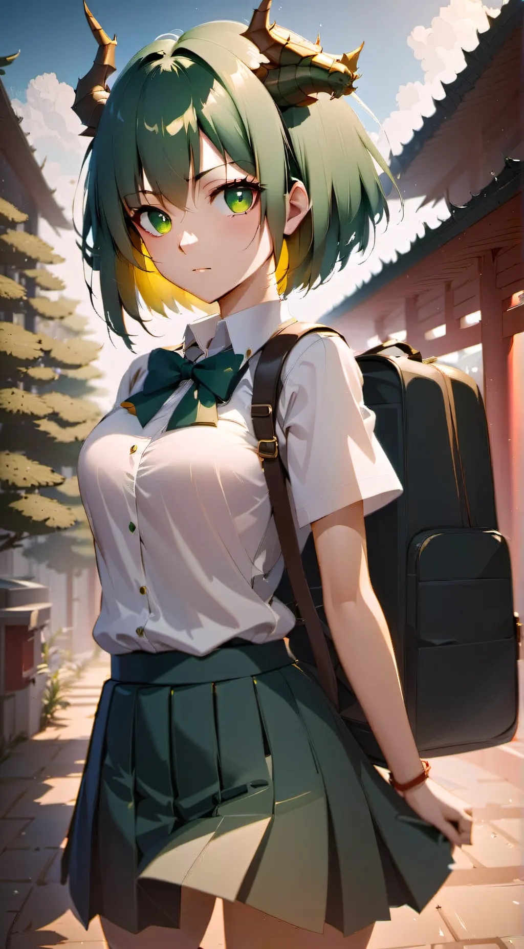 ai character: Ruri  background