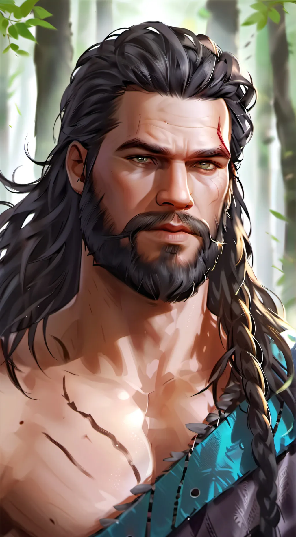 ai character: Garrin Barka background