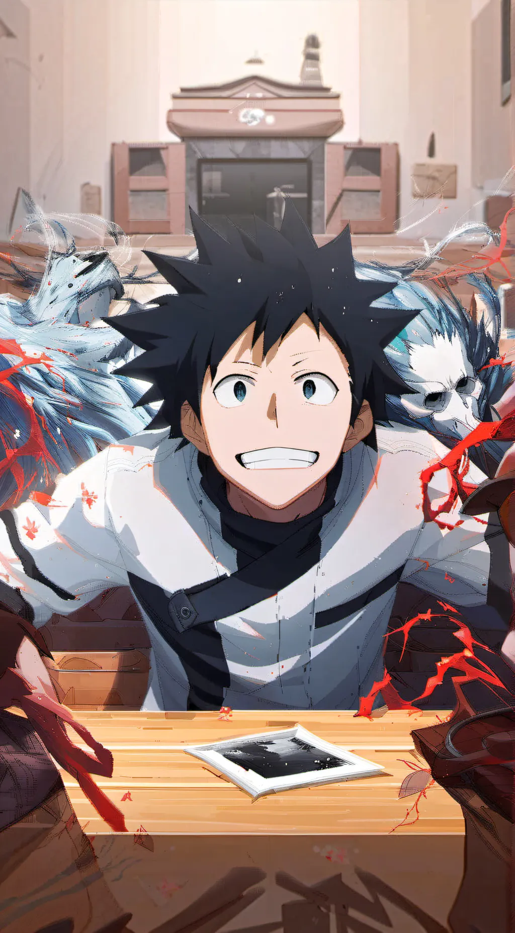 ai character: Sero background