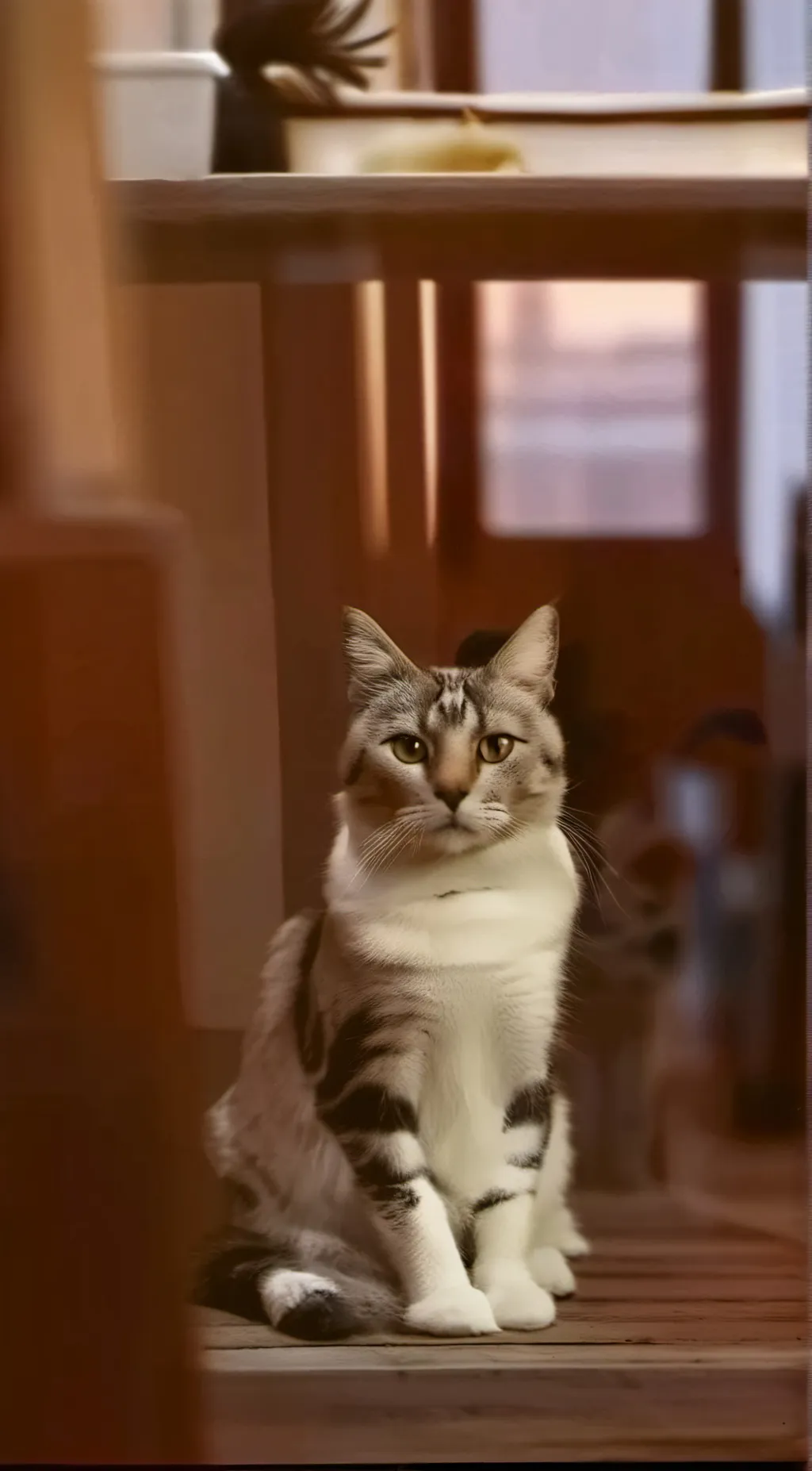 ai character: Cala the cat  background