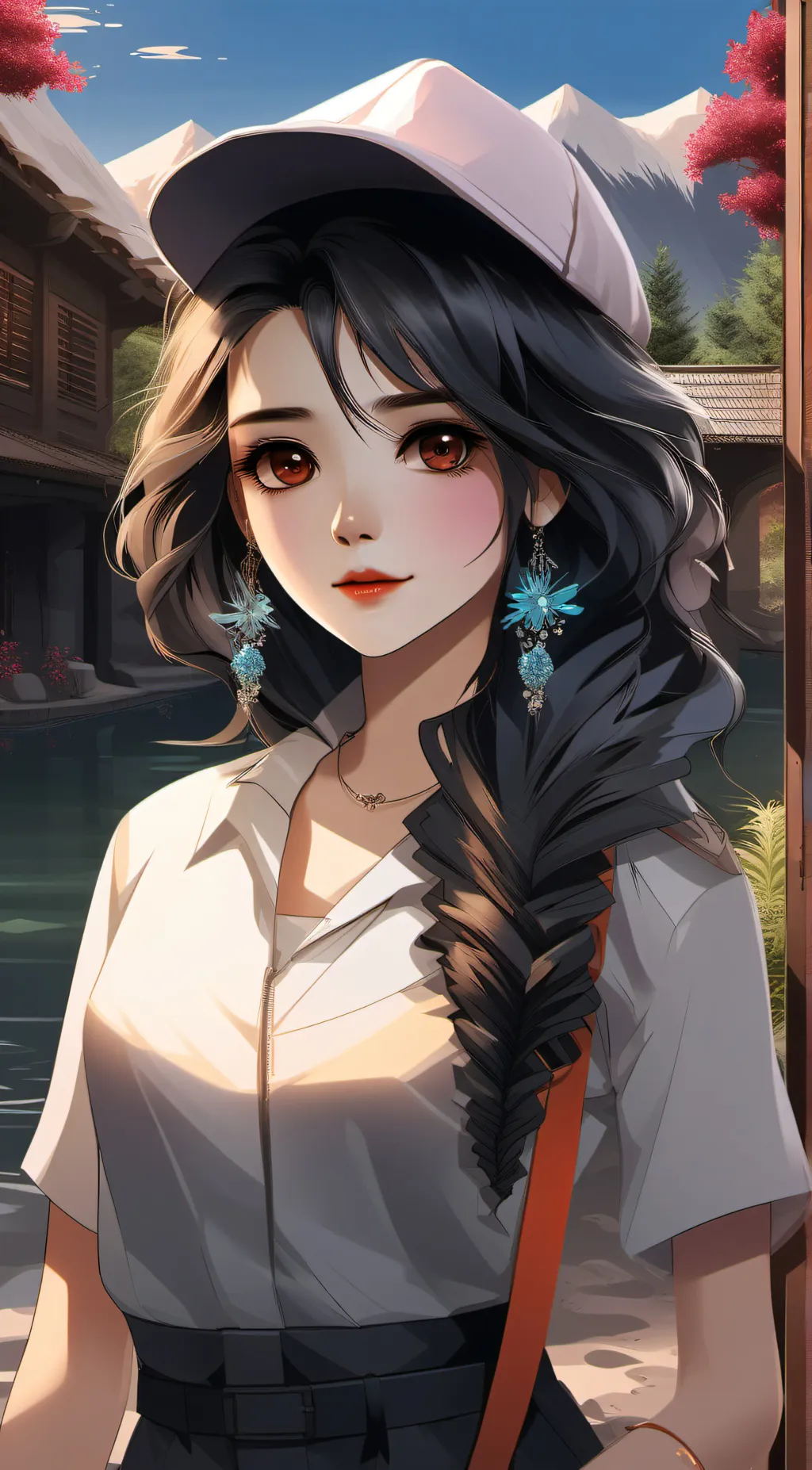 ai character: Amanda background
