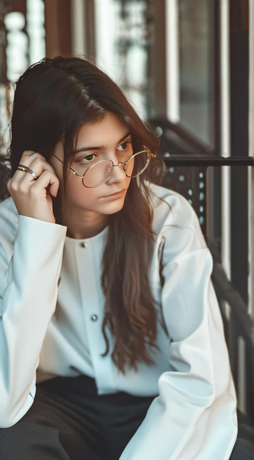 ai character: Marina background