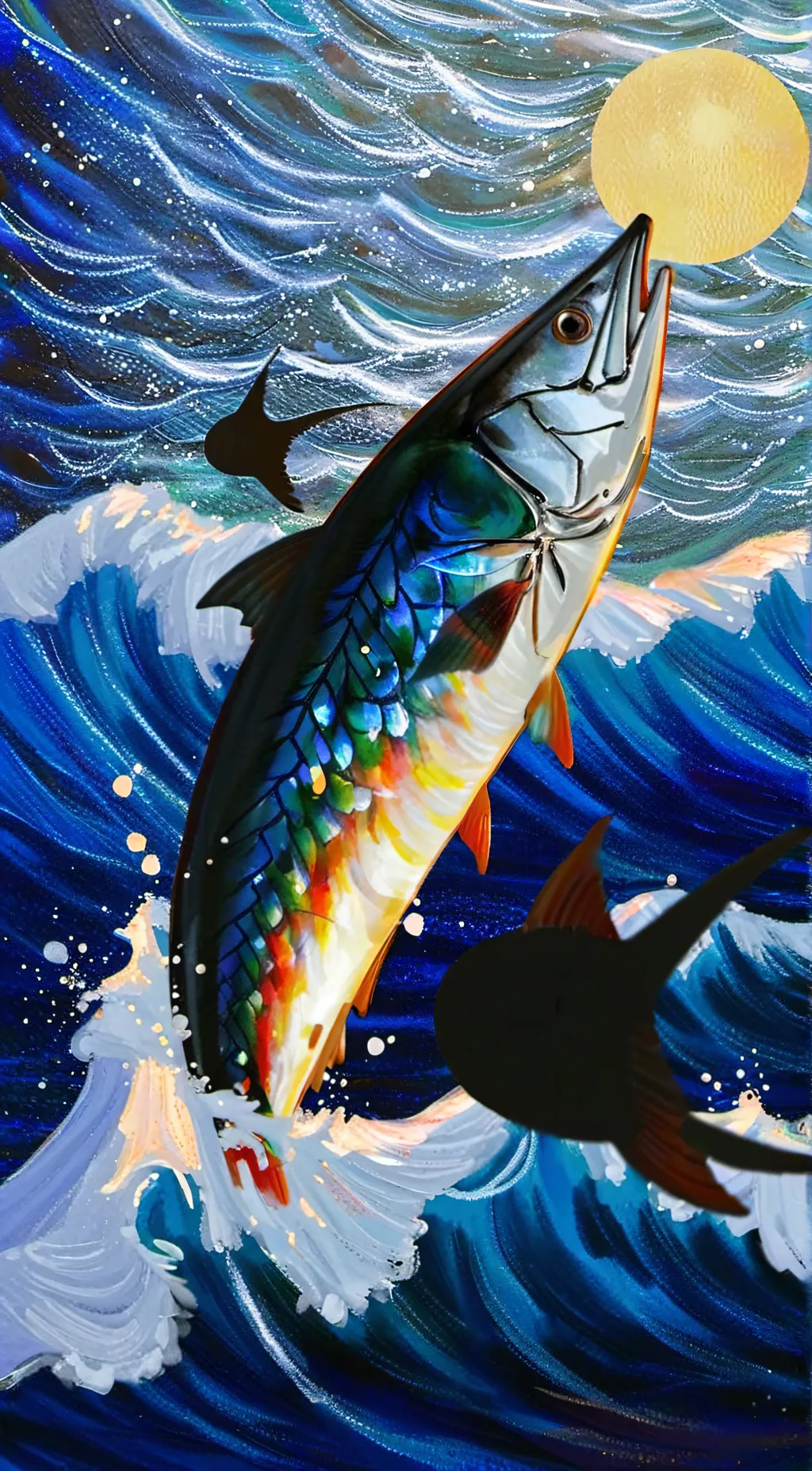 ai character: THE HOLY MACKEREL! background