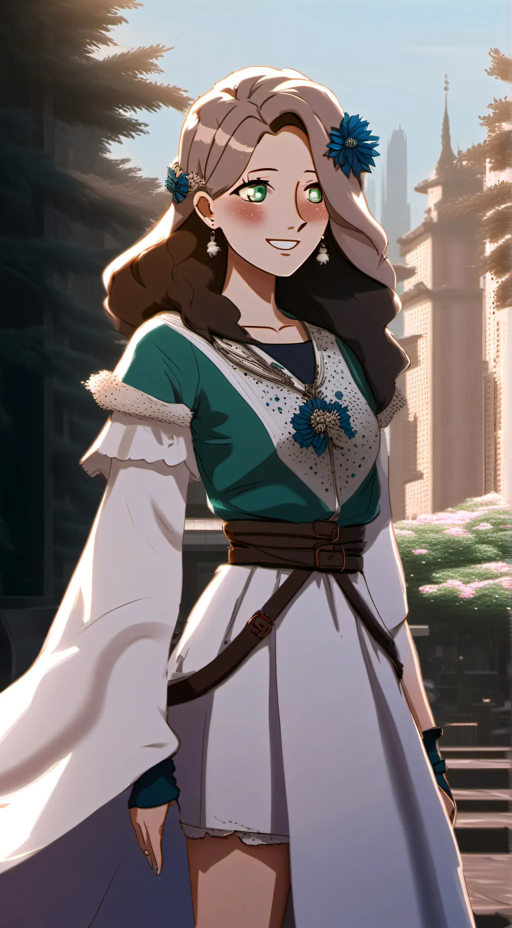 ai character: Marion  background