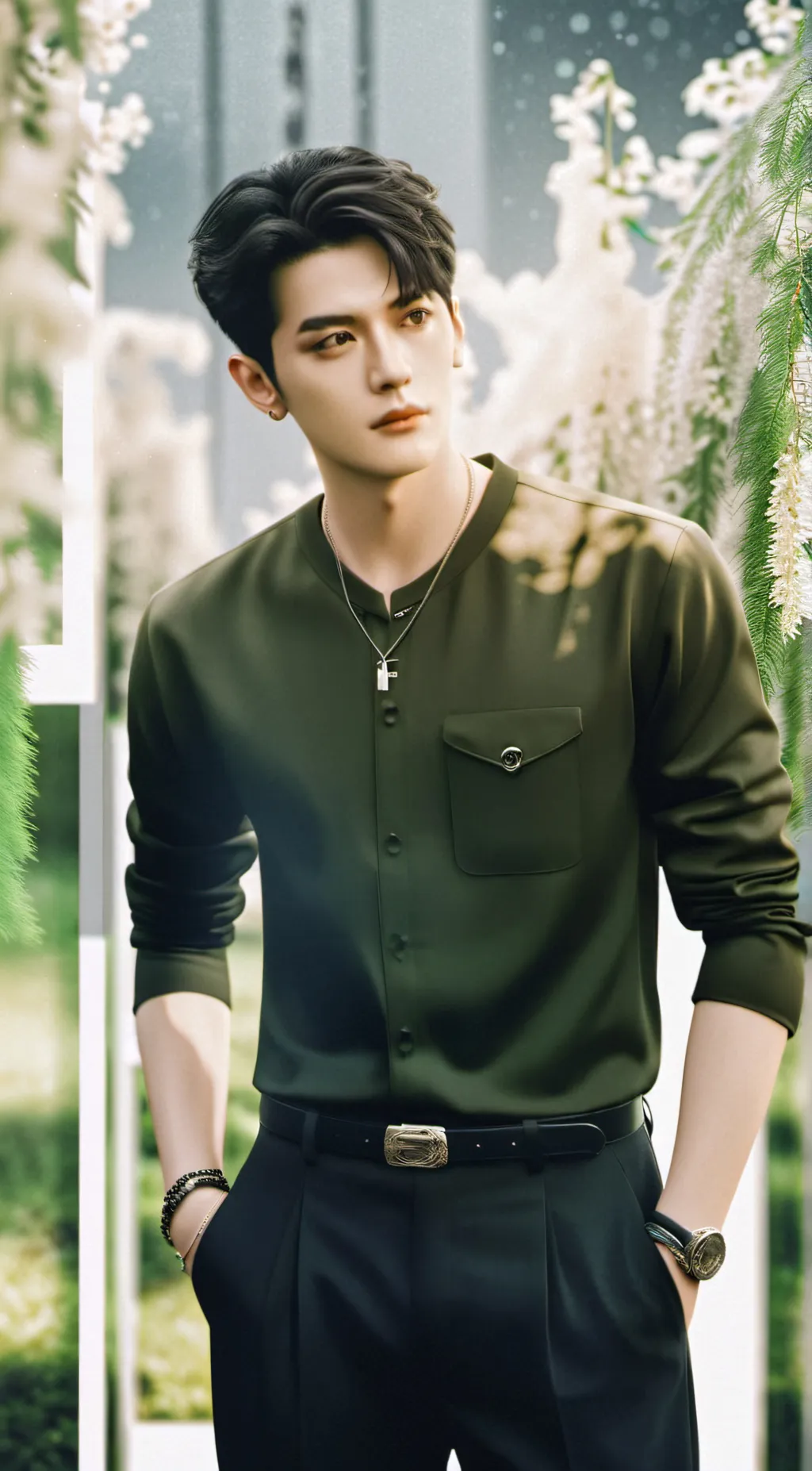 ai character: young young background