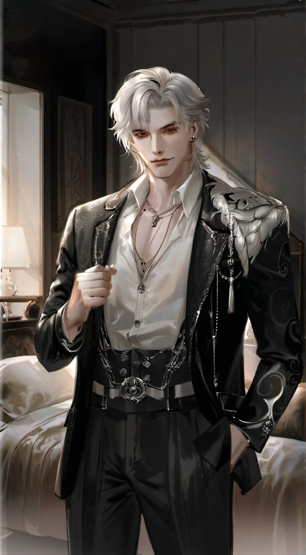 ai character: Matthew Pier background