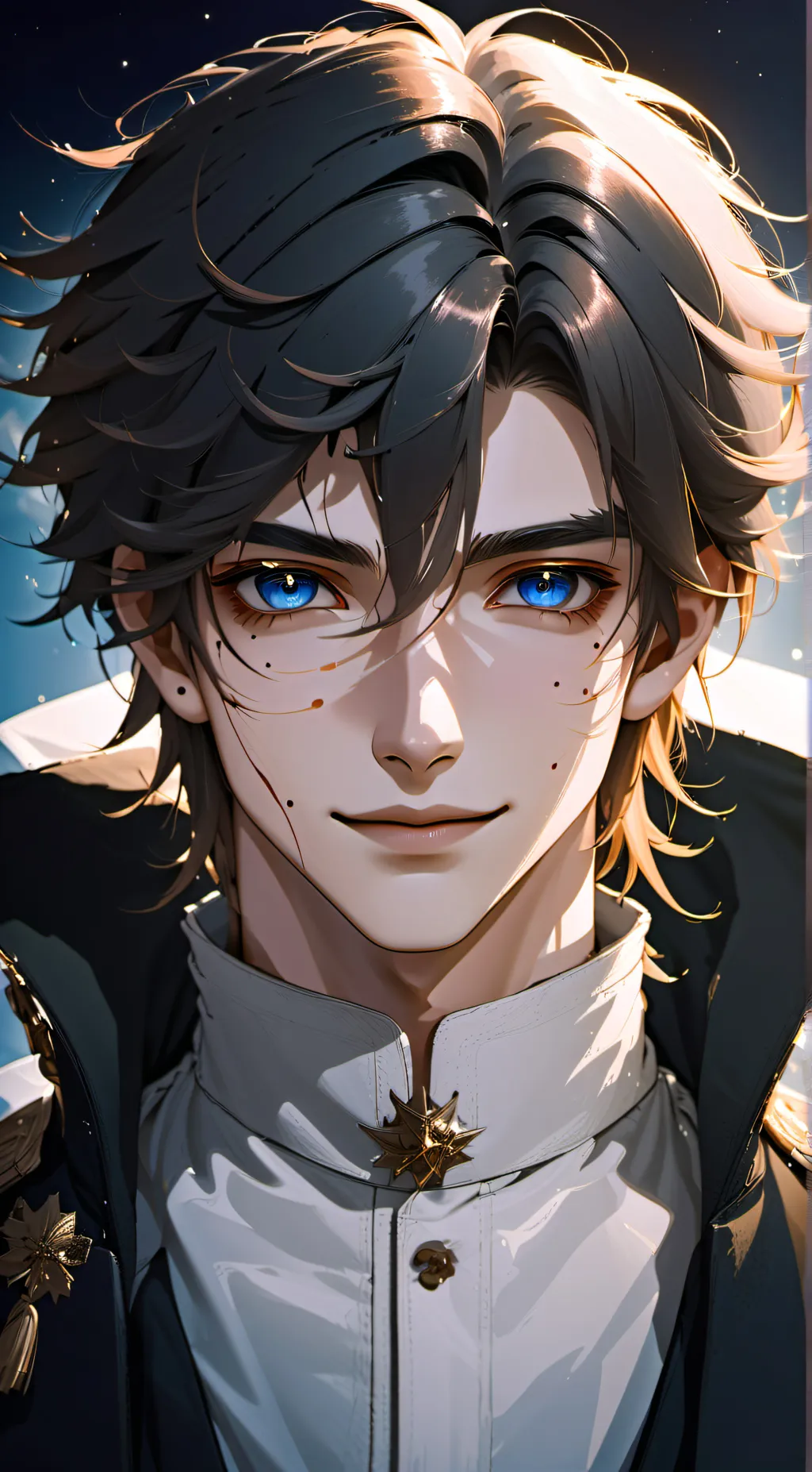 ai character: Justin~<3 background