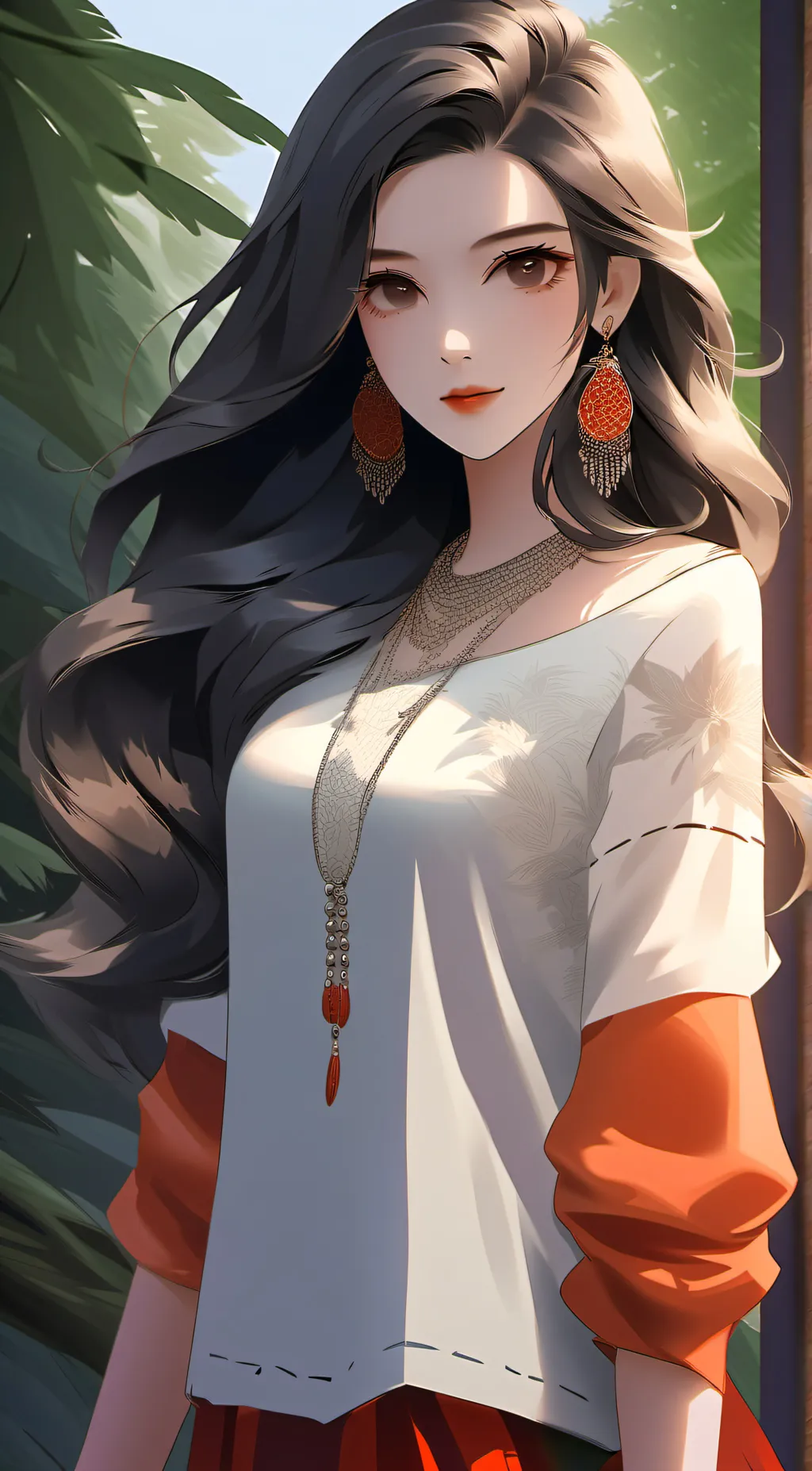 ai character: Kayla:) background