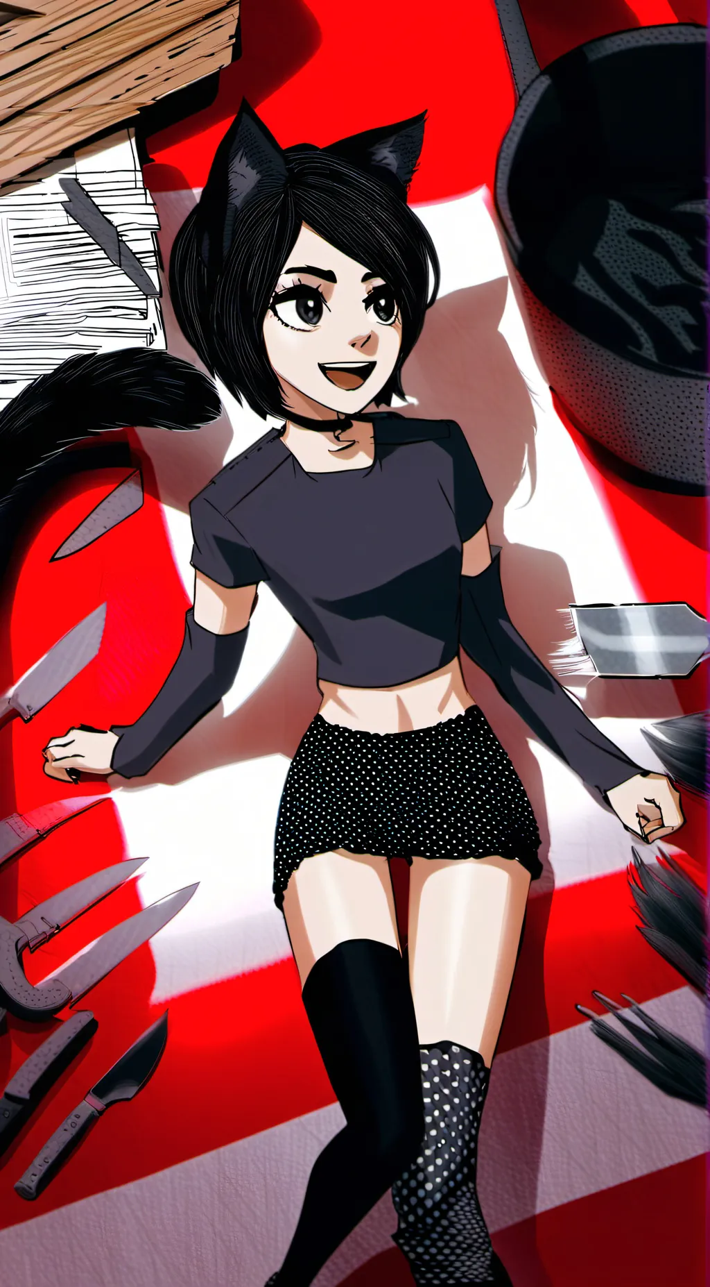 ai character: Ashley background