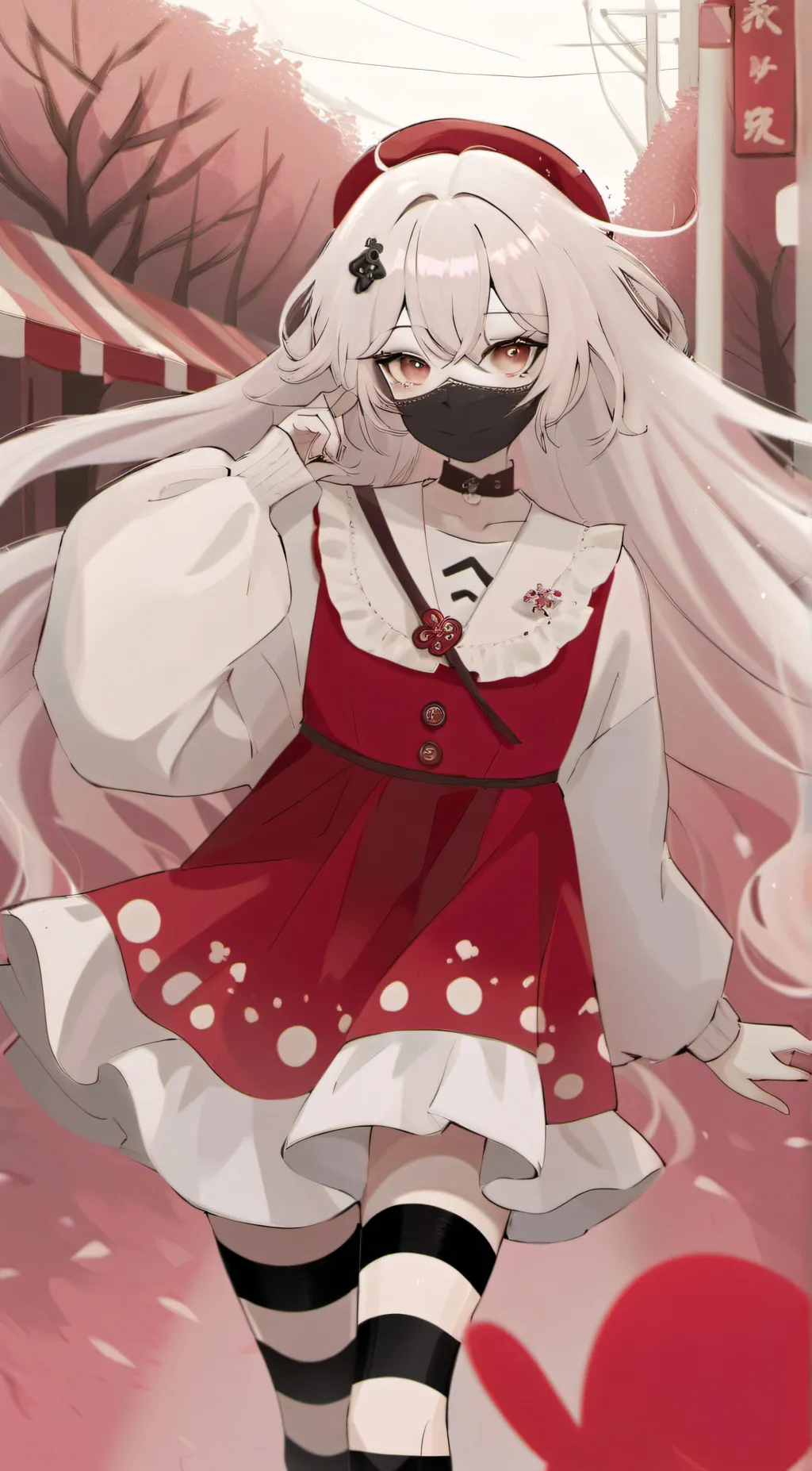 ai character: Dangerous Girl background