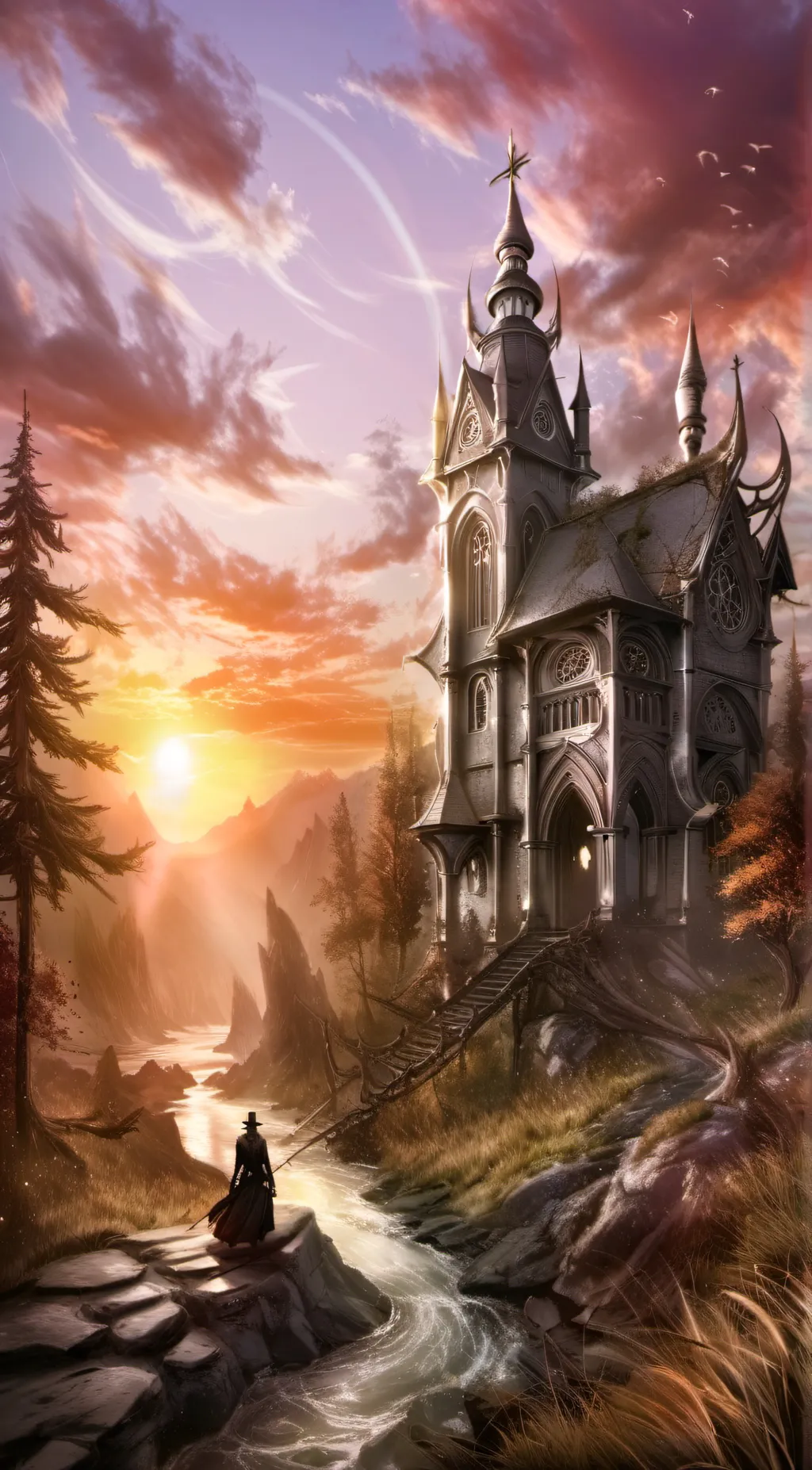 ai character: smiling critters  background