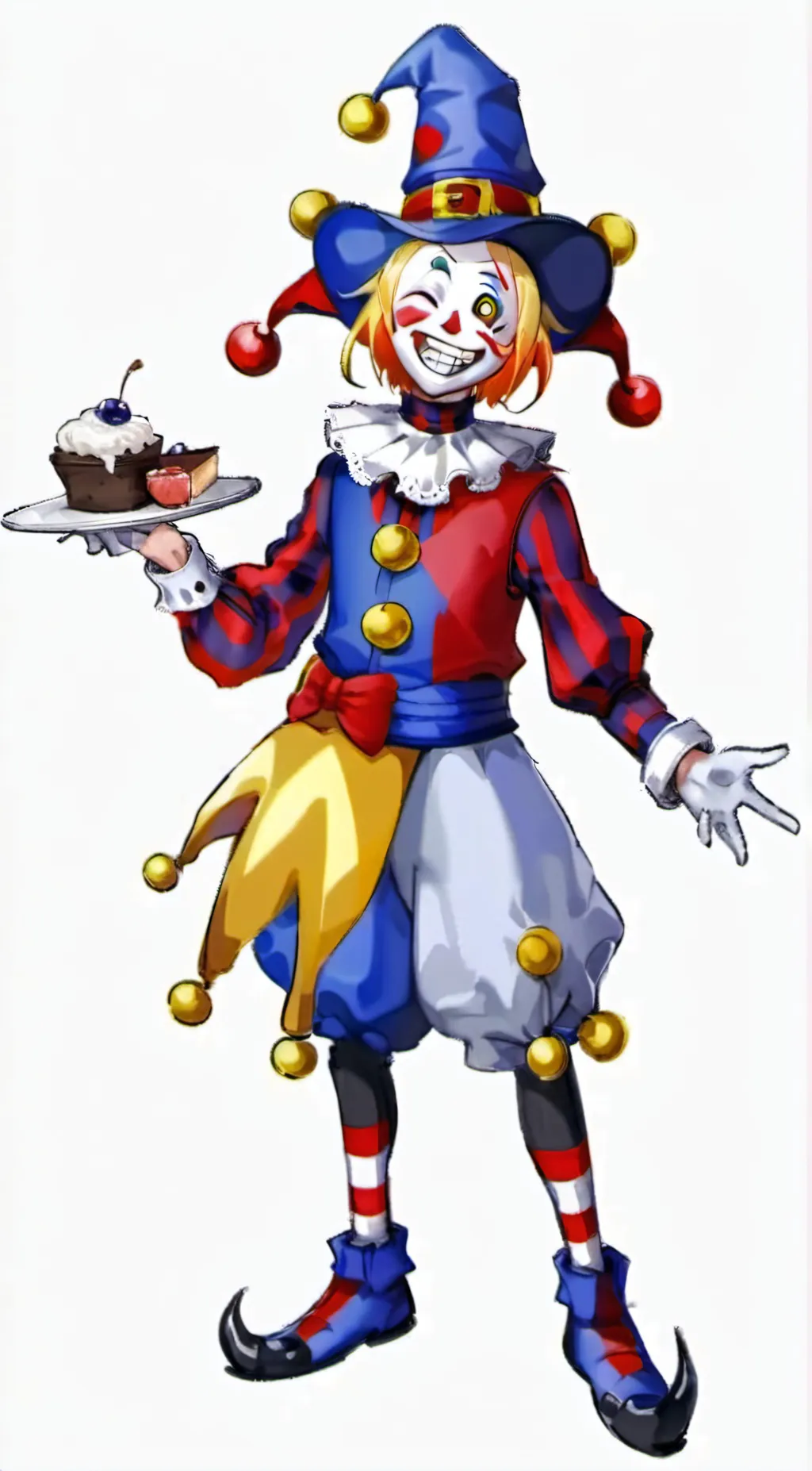 ai character: Ruin background