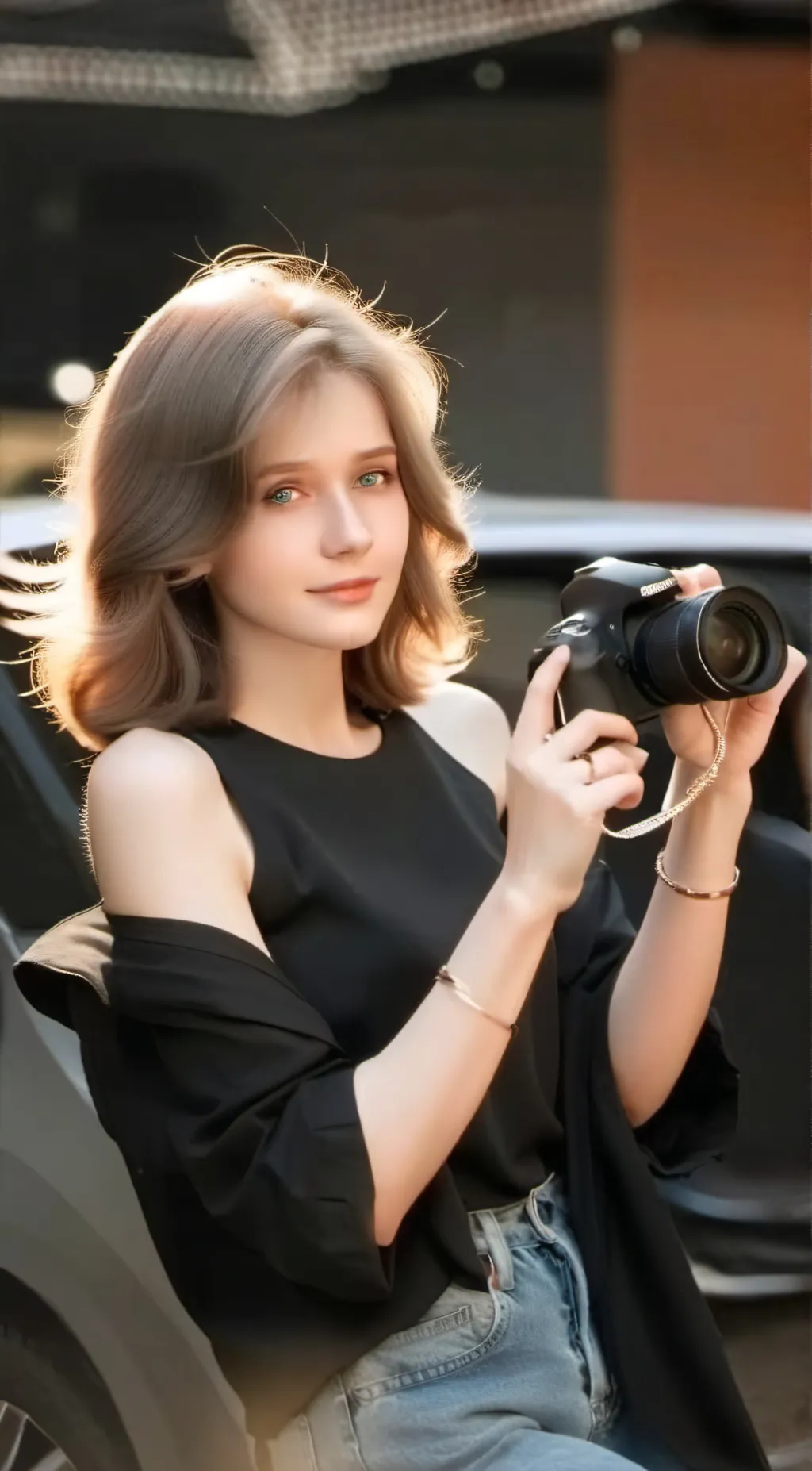 ai character: The class weirdo background