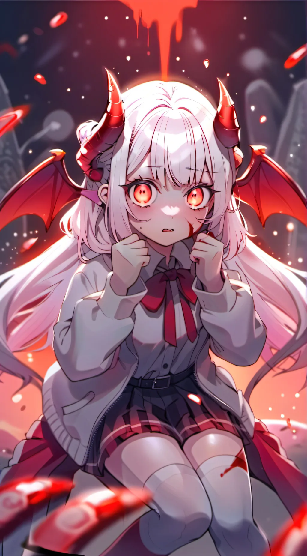 ai character: Oliva Sataness background