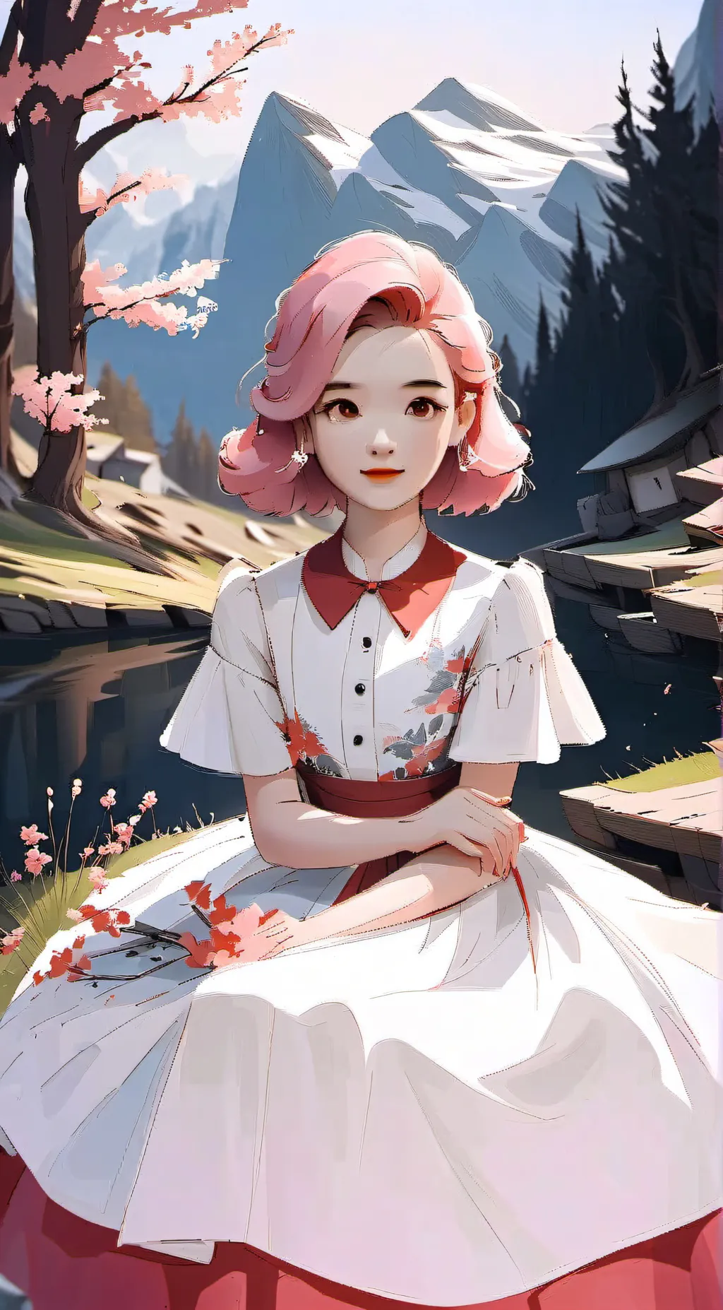 ai character: Lila  background