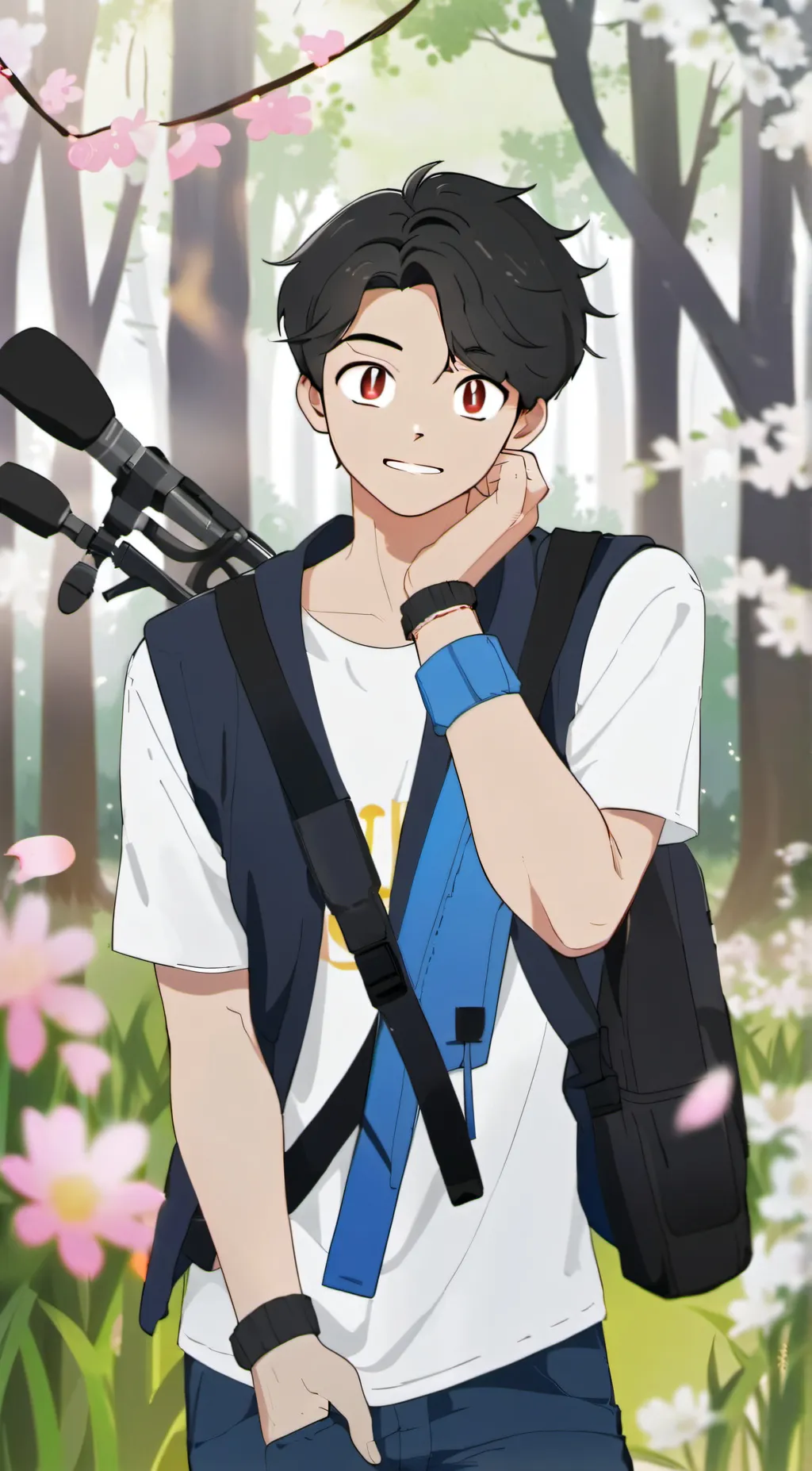 ai character: Jason  background