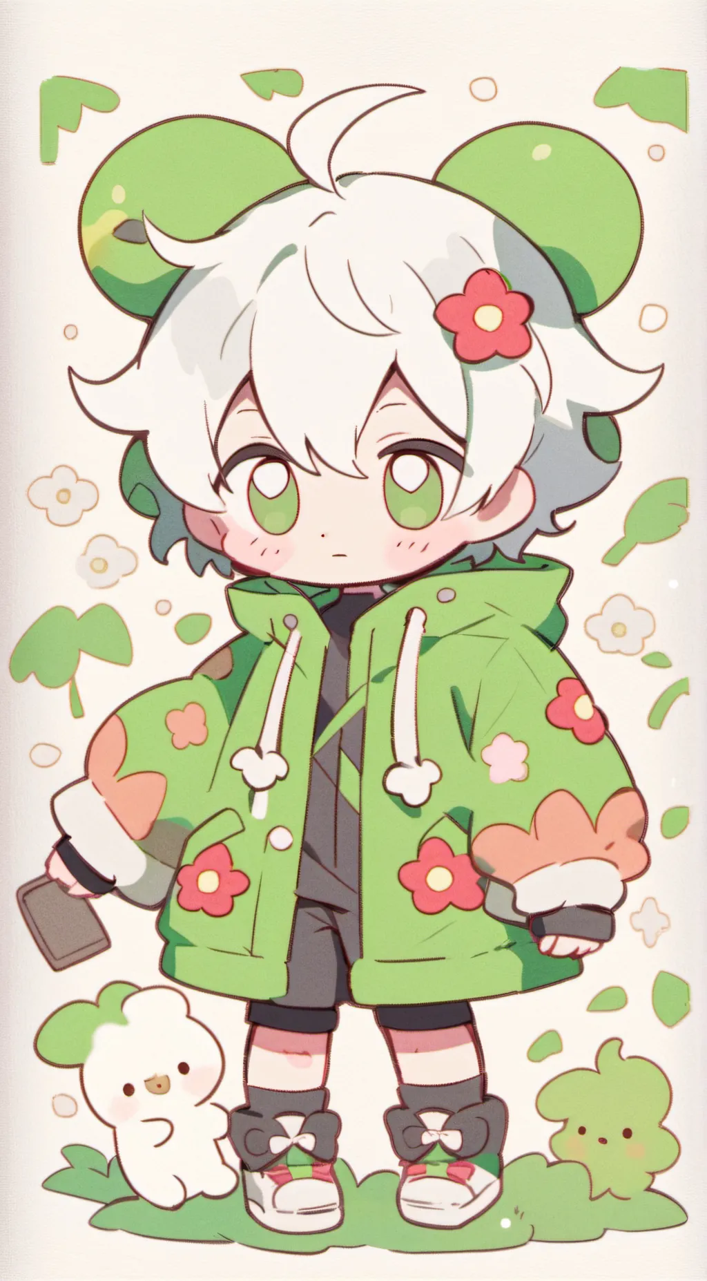 ai character: Zoro background