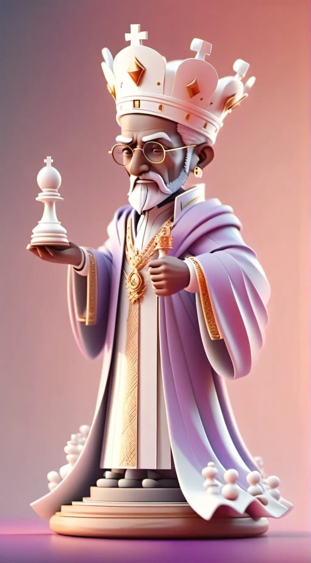 ai character: Kinger background