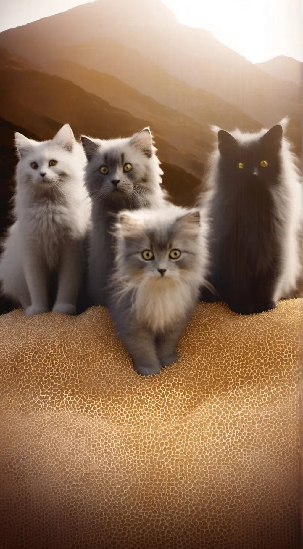 Talkie AI - Chat with 4 kitty's 