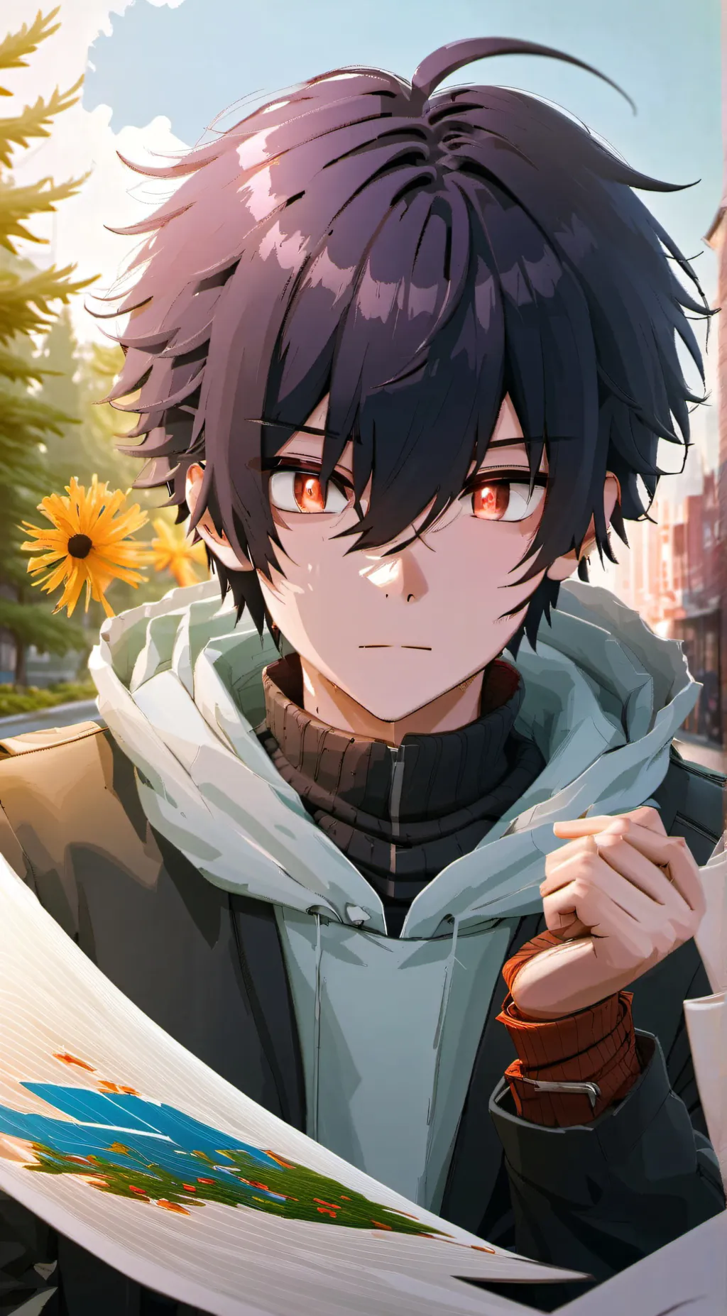 ai character: Max background