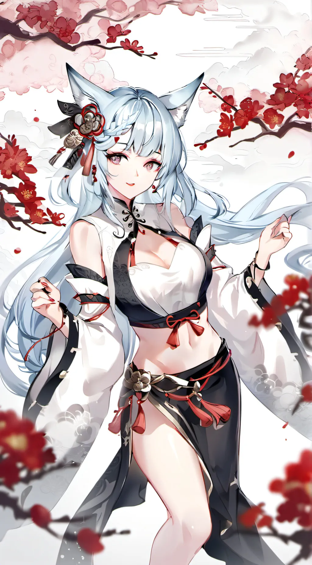 ai character: Foxy background