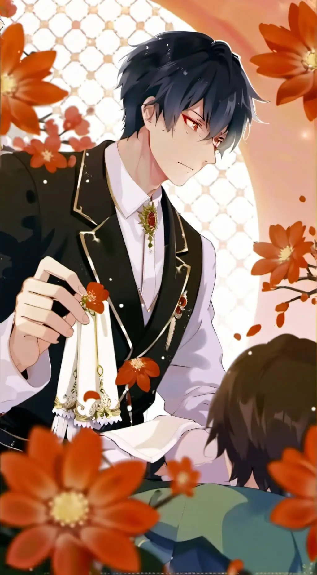 ai character: Pregnant Deku 🥲 background