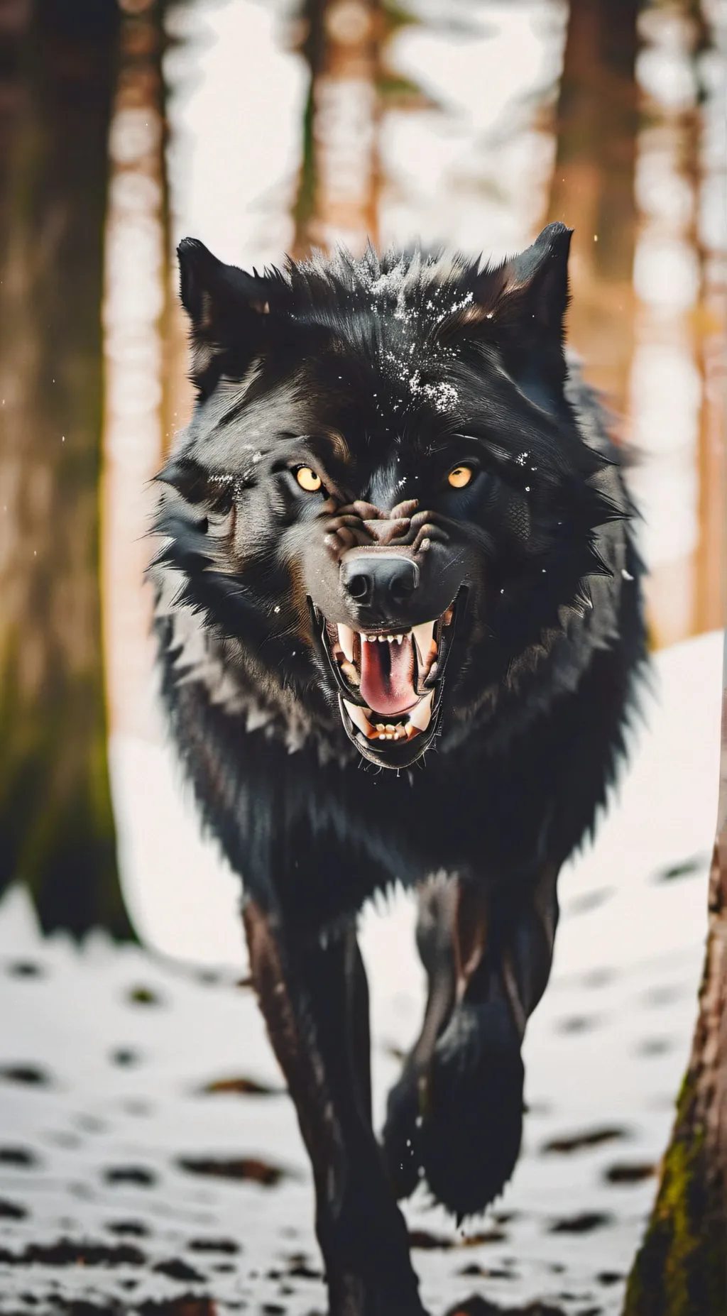 ai character: Alpha  background