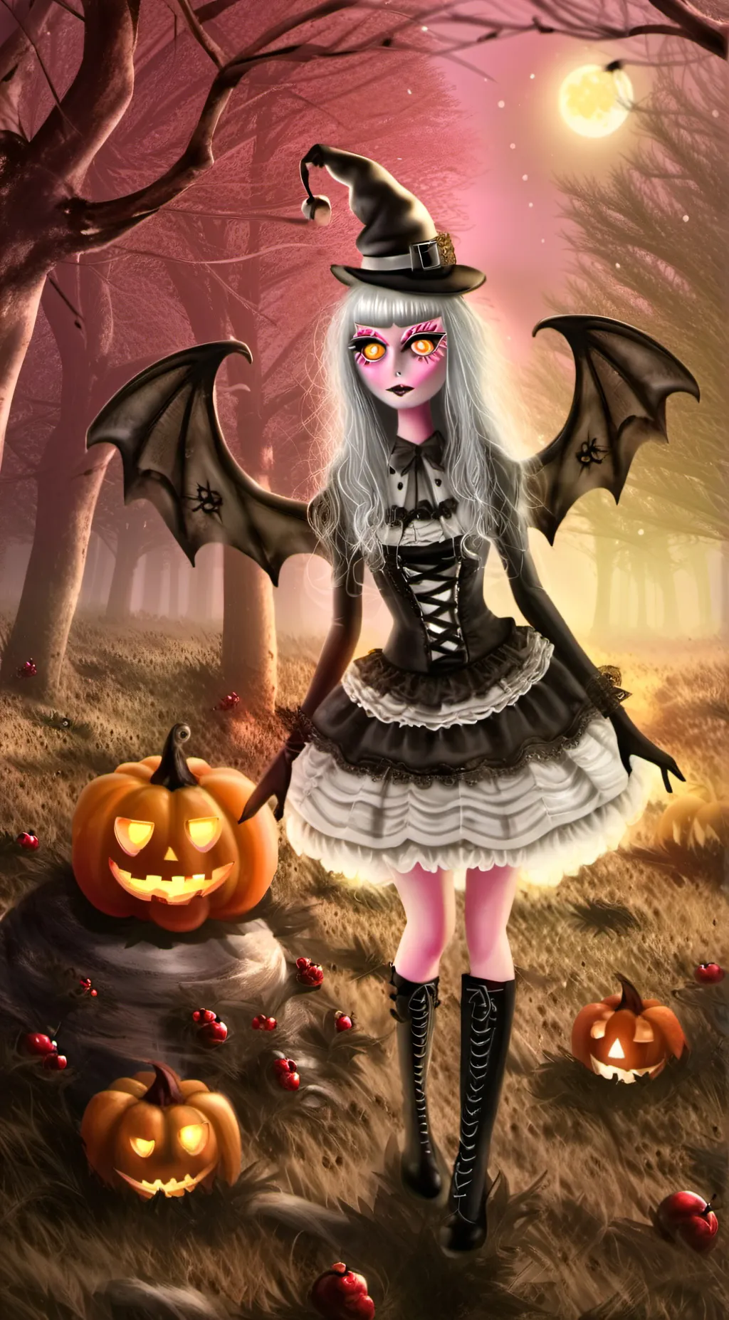 ai character: Verosika Mayday  background