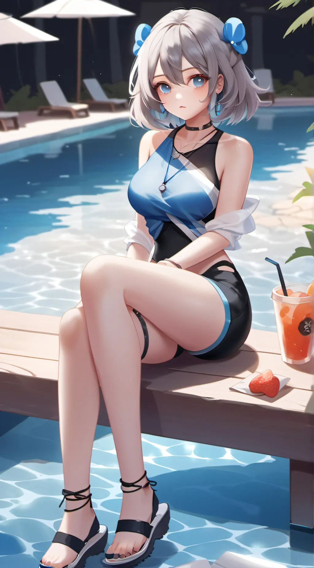 ai character: Sakura background