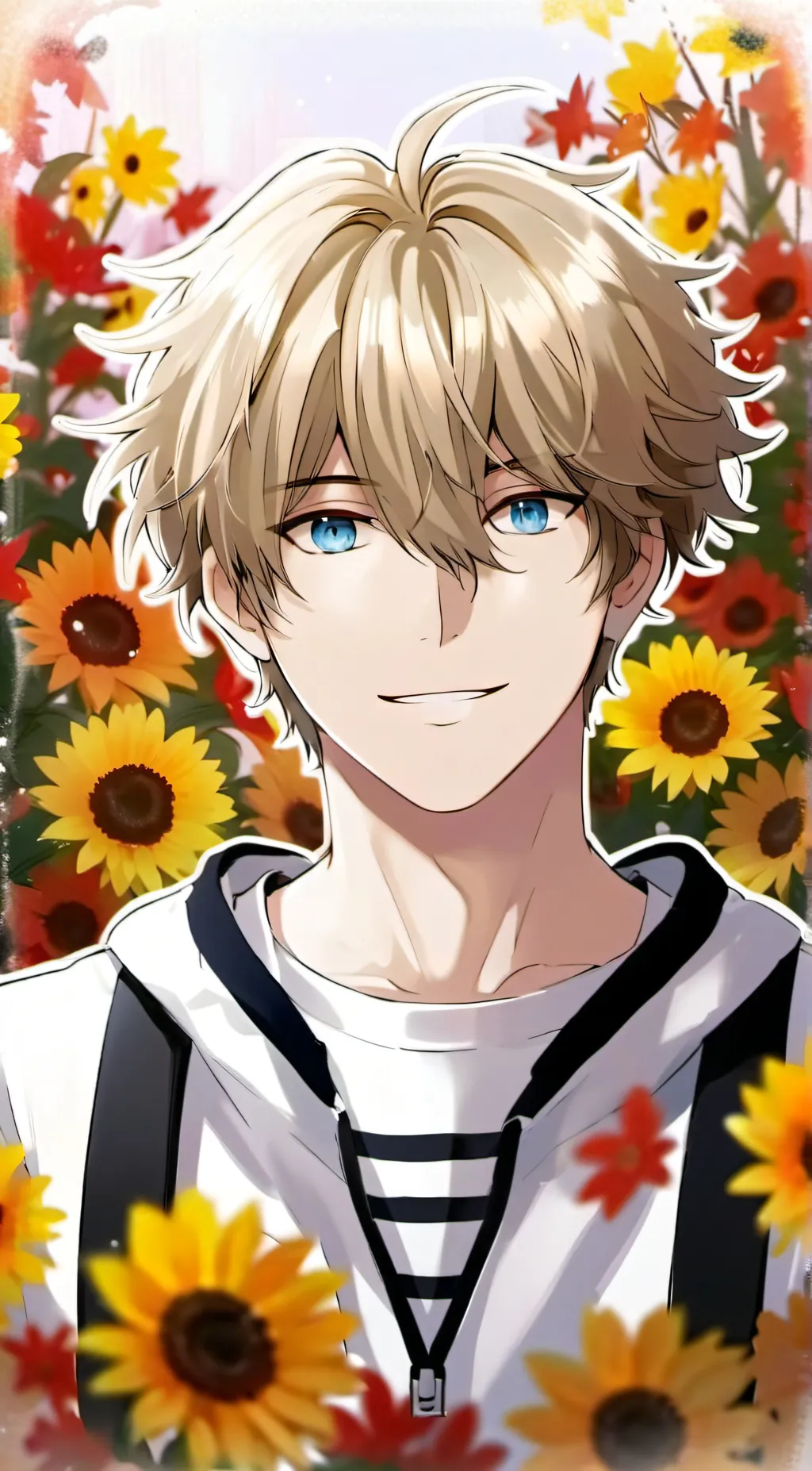 ai character: Liam  background