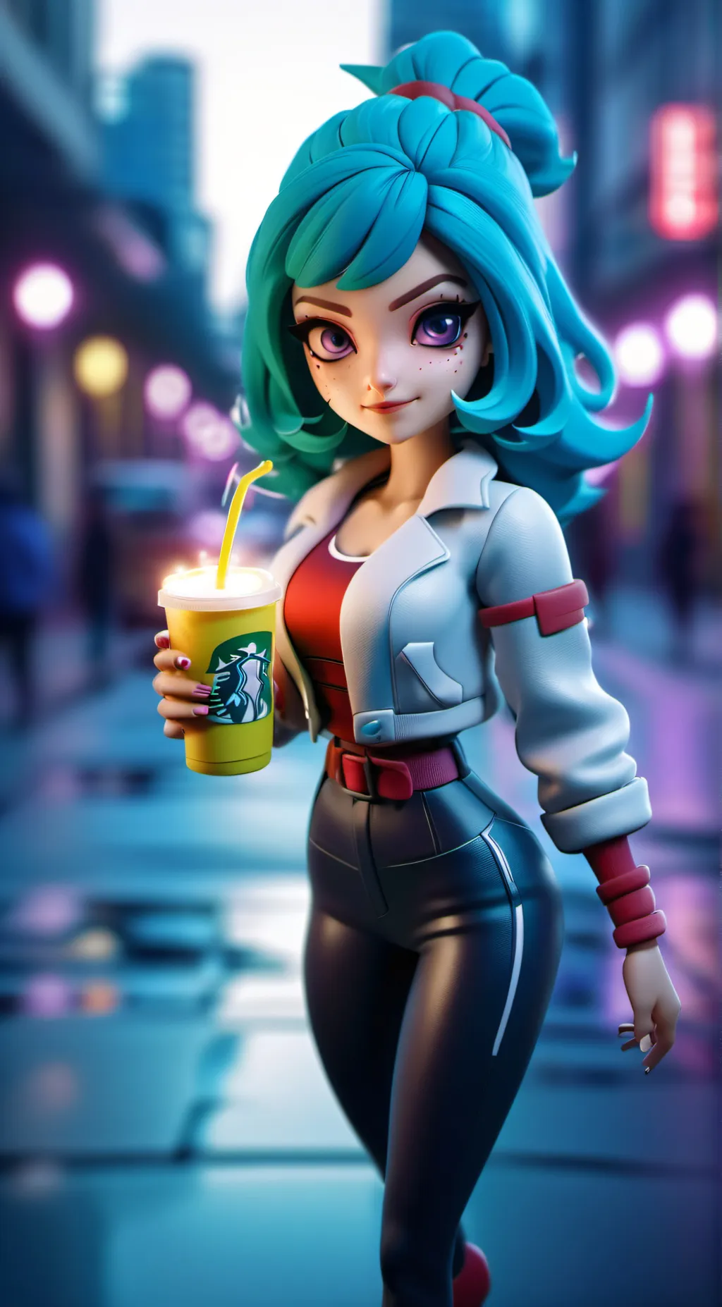 ai character: Chloe  background