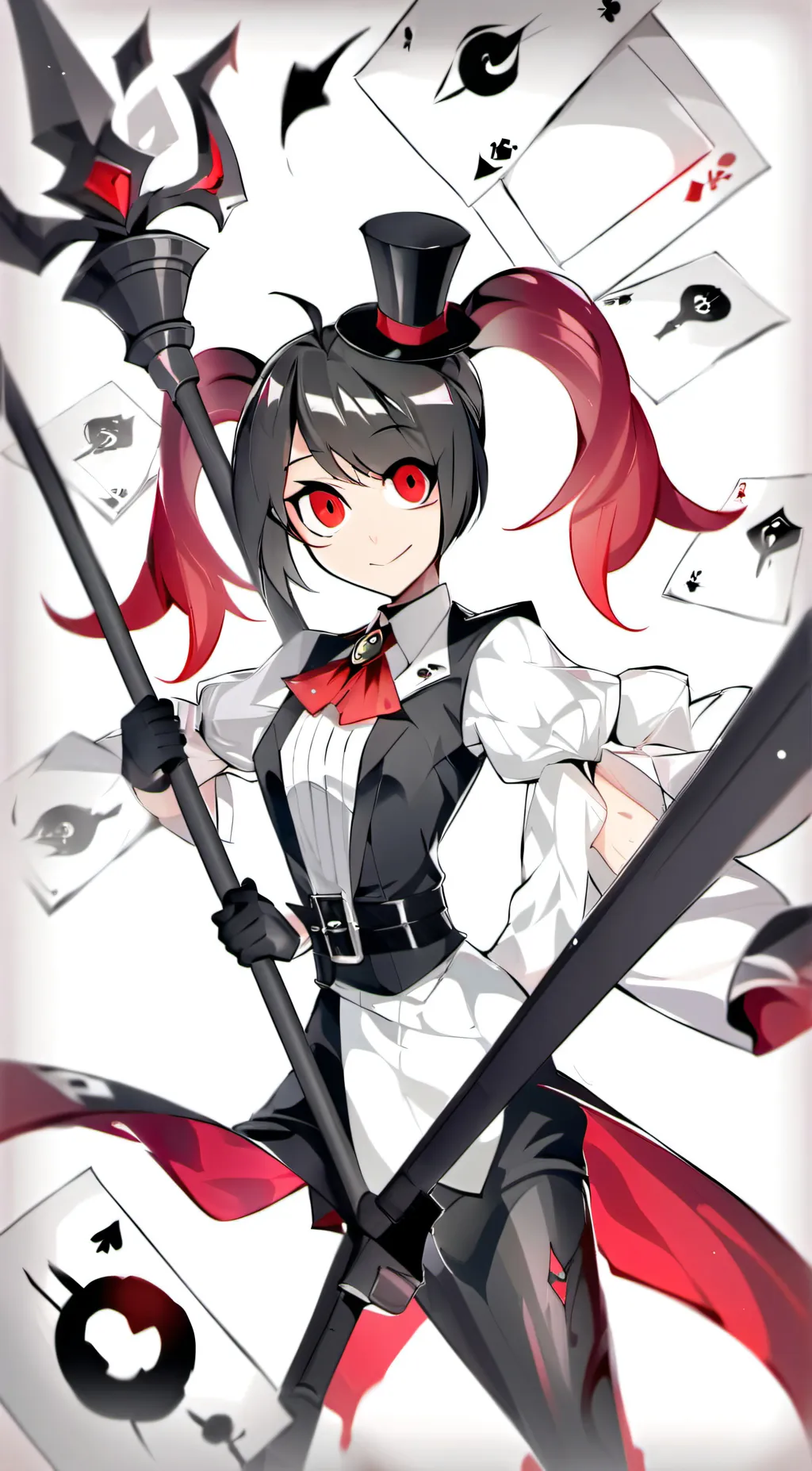 ai character: Female sir pentiou background