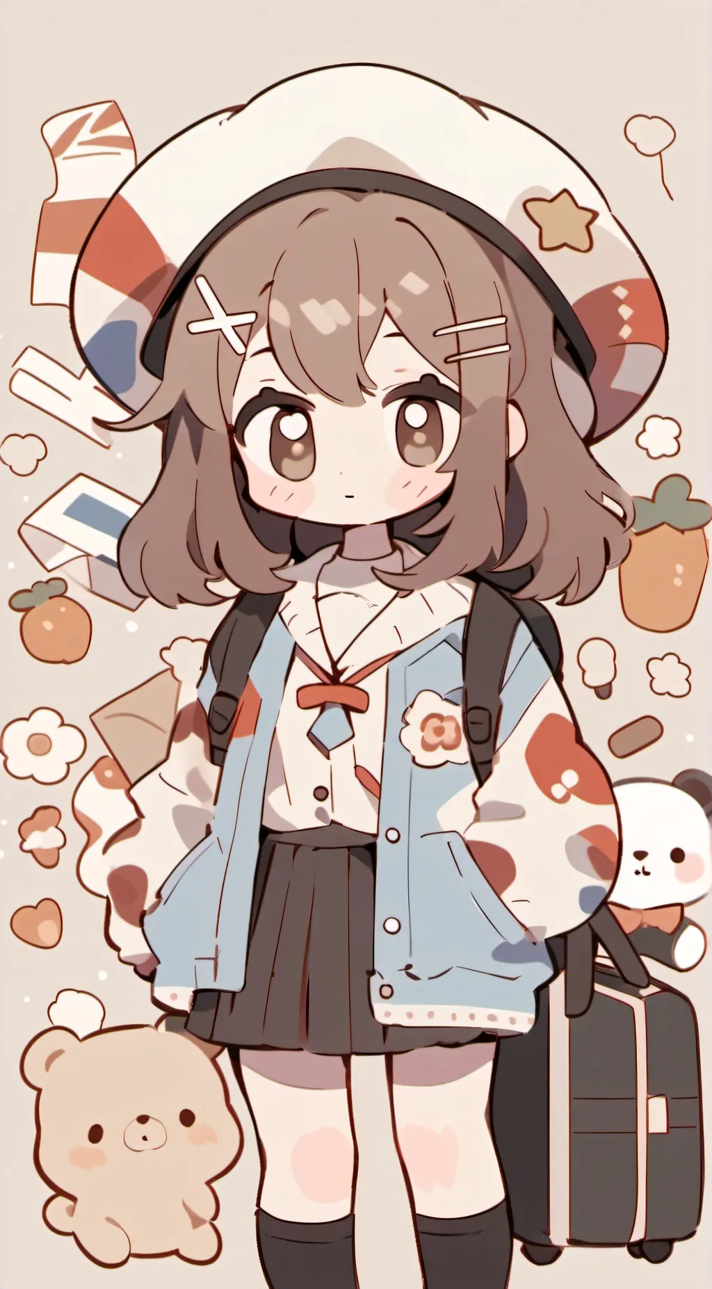 ai character: Bri background