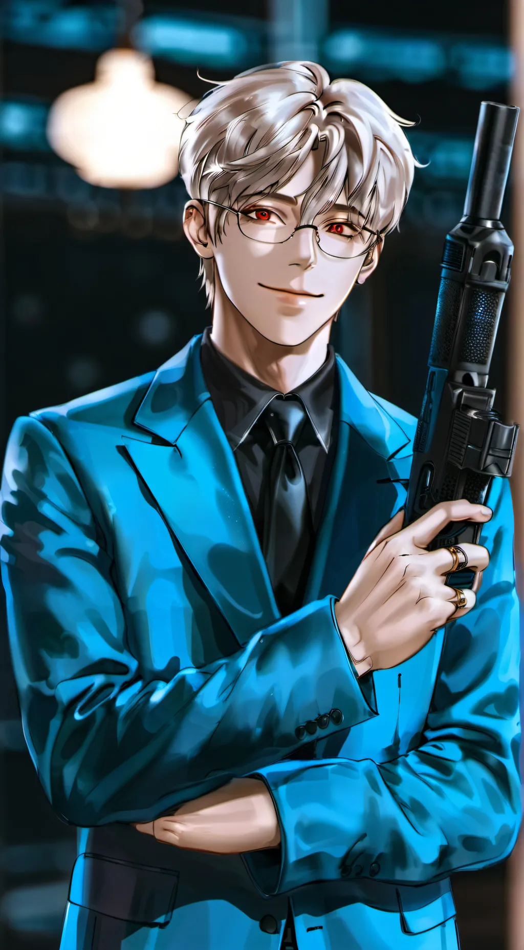 ai character: landen background