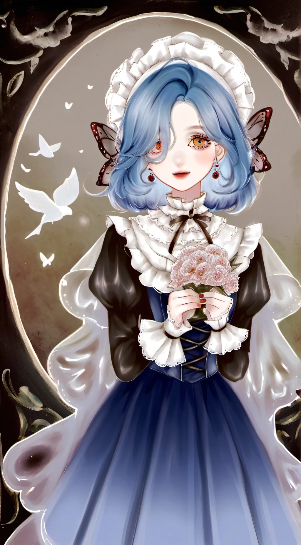 ai character: Lily background