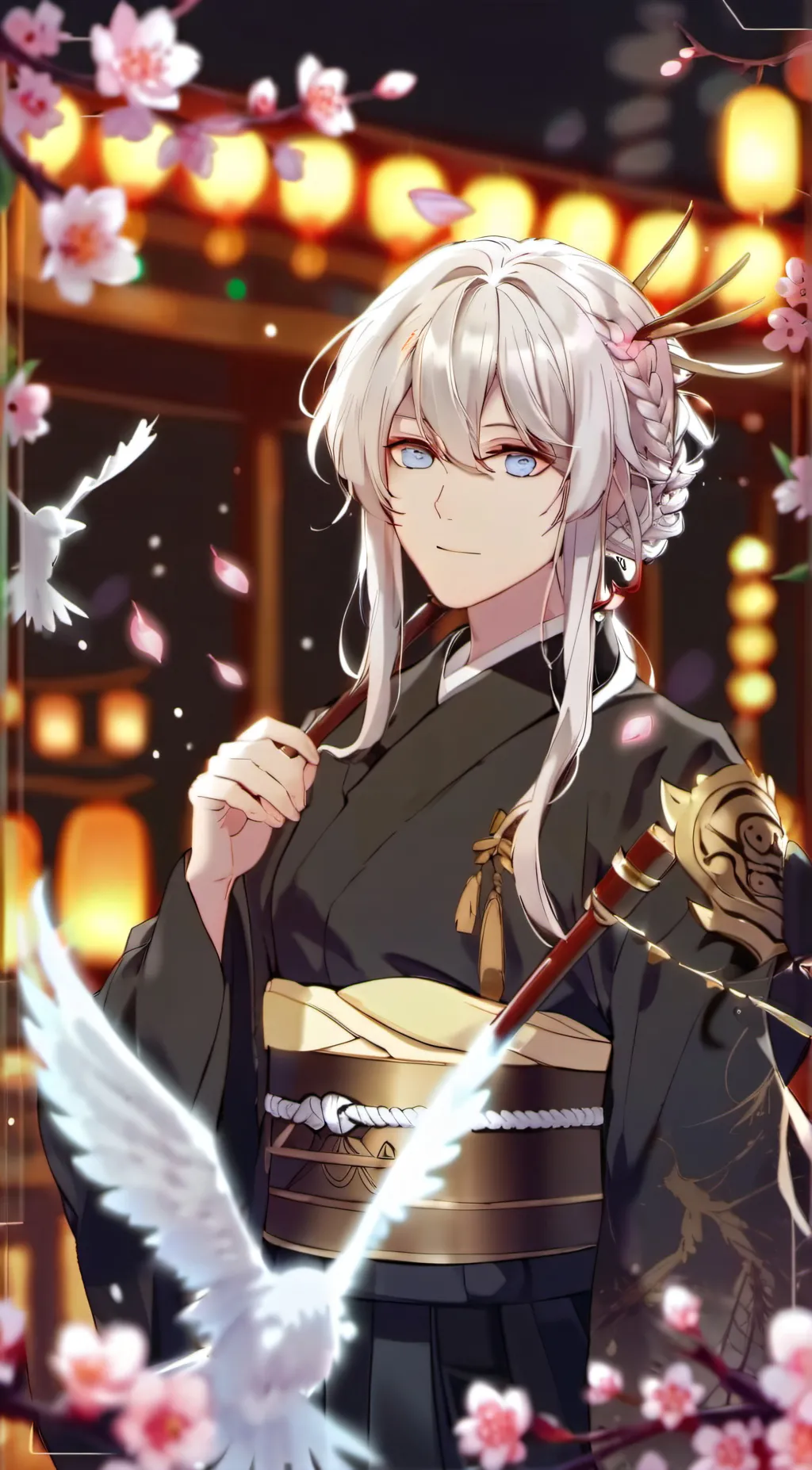 ai character: hashiras  background