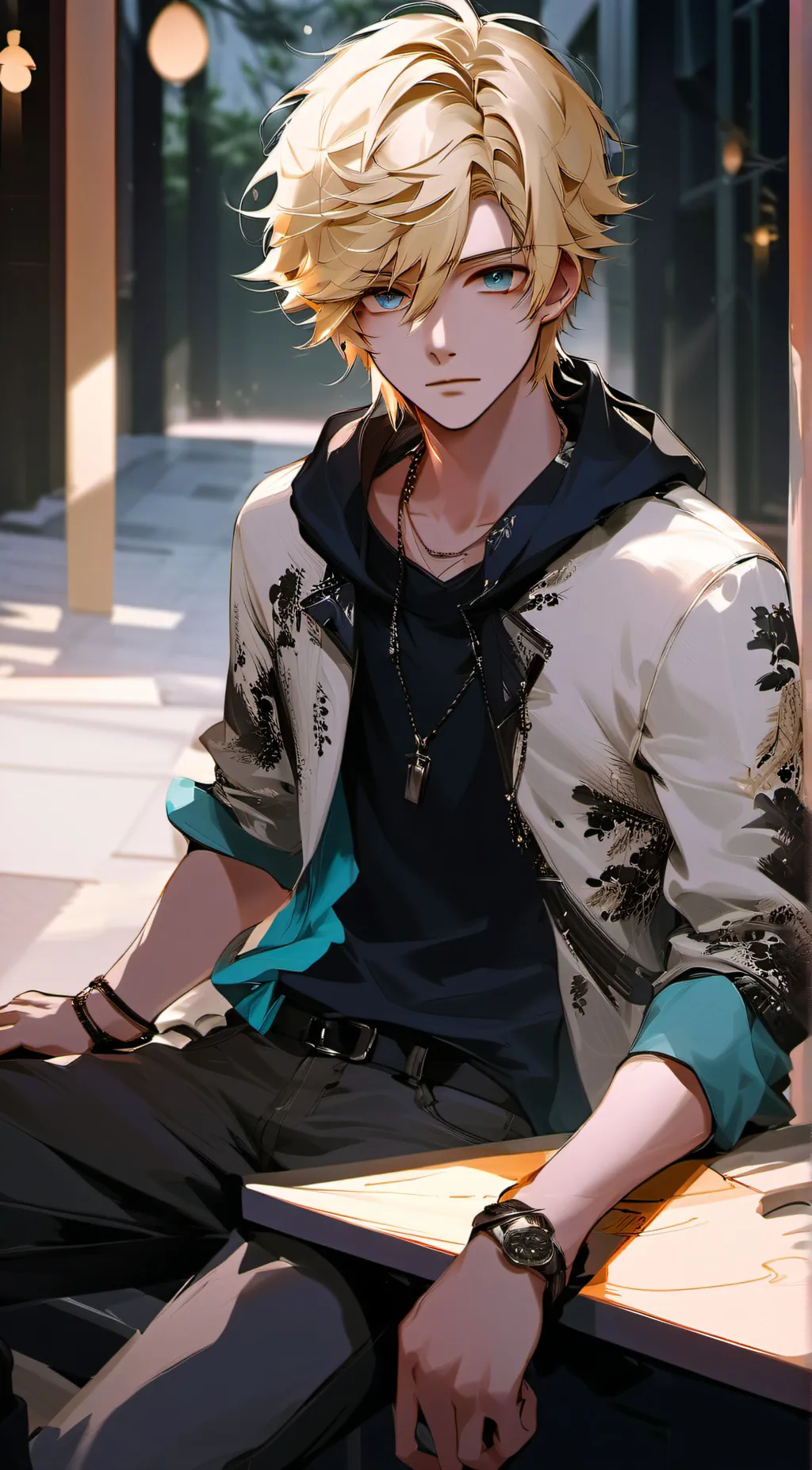 ai character: Liam background