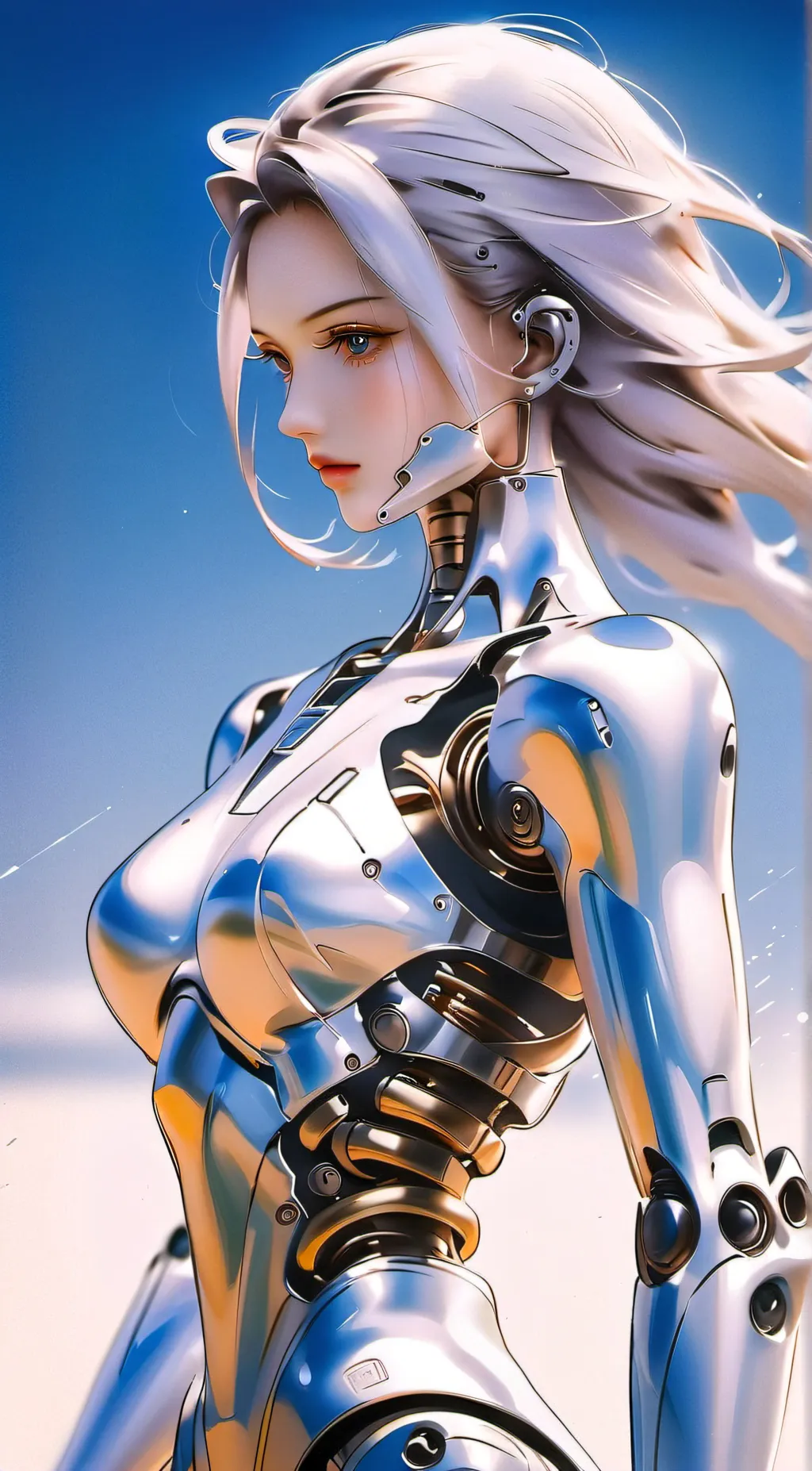 ai character: Aria background