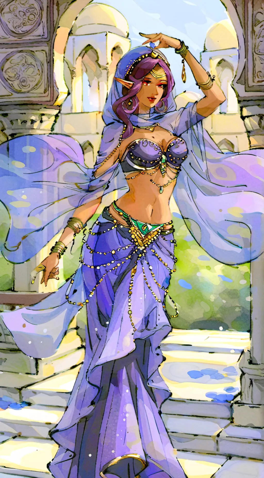 ai character: Princess Yasmiina background