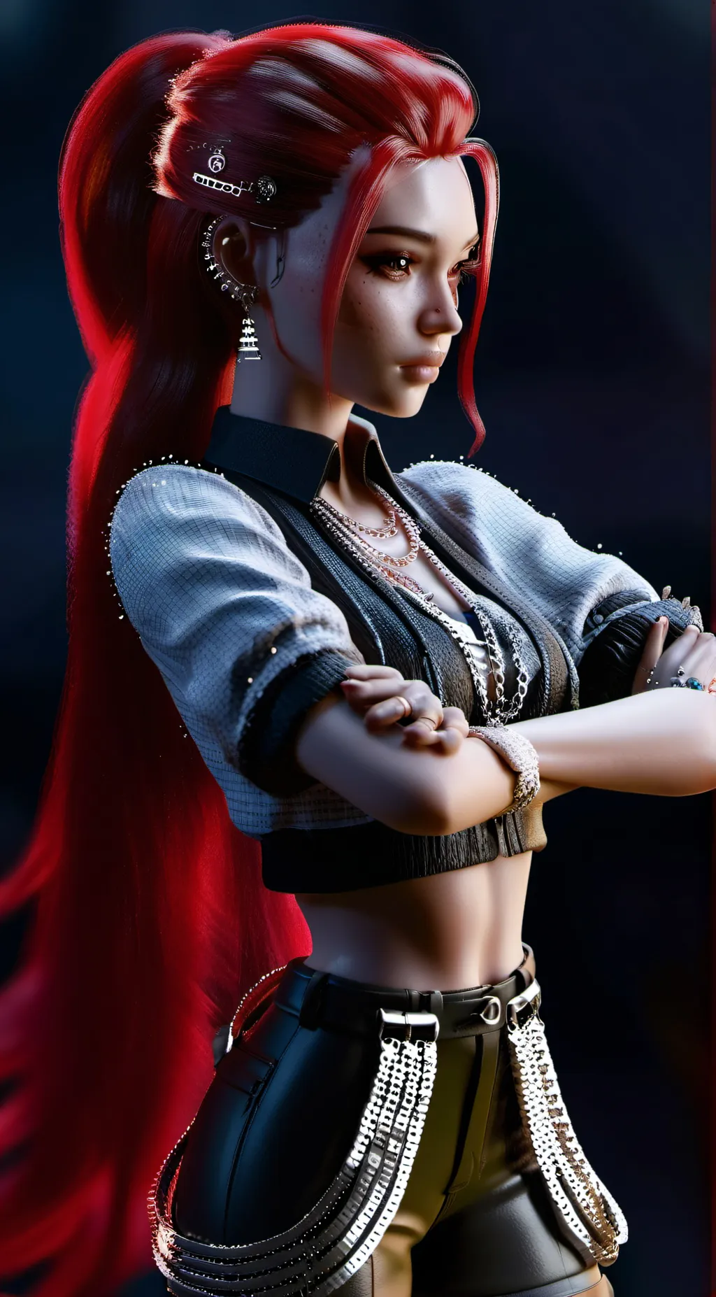 ai character: Spear Lynix background